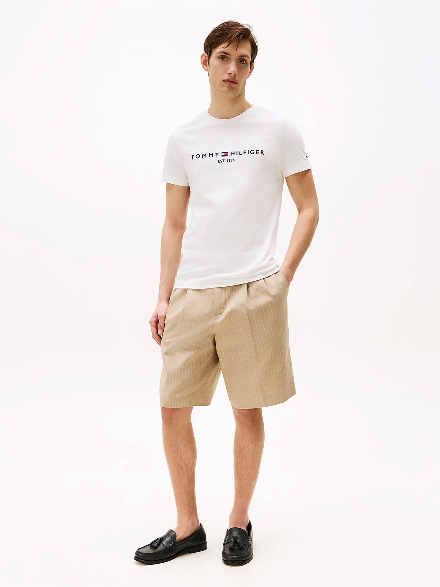 Ανδρικό t-shirt TOMMY LOGO TEE MW0MW11465118 | MW0MW11465118