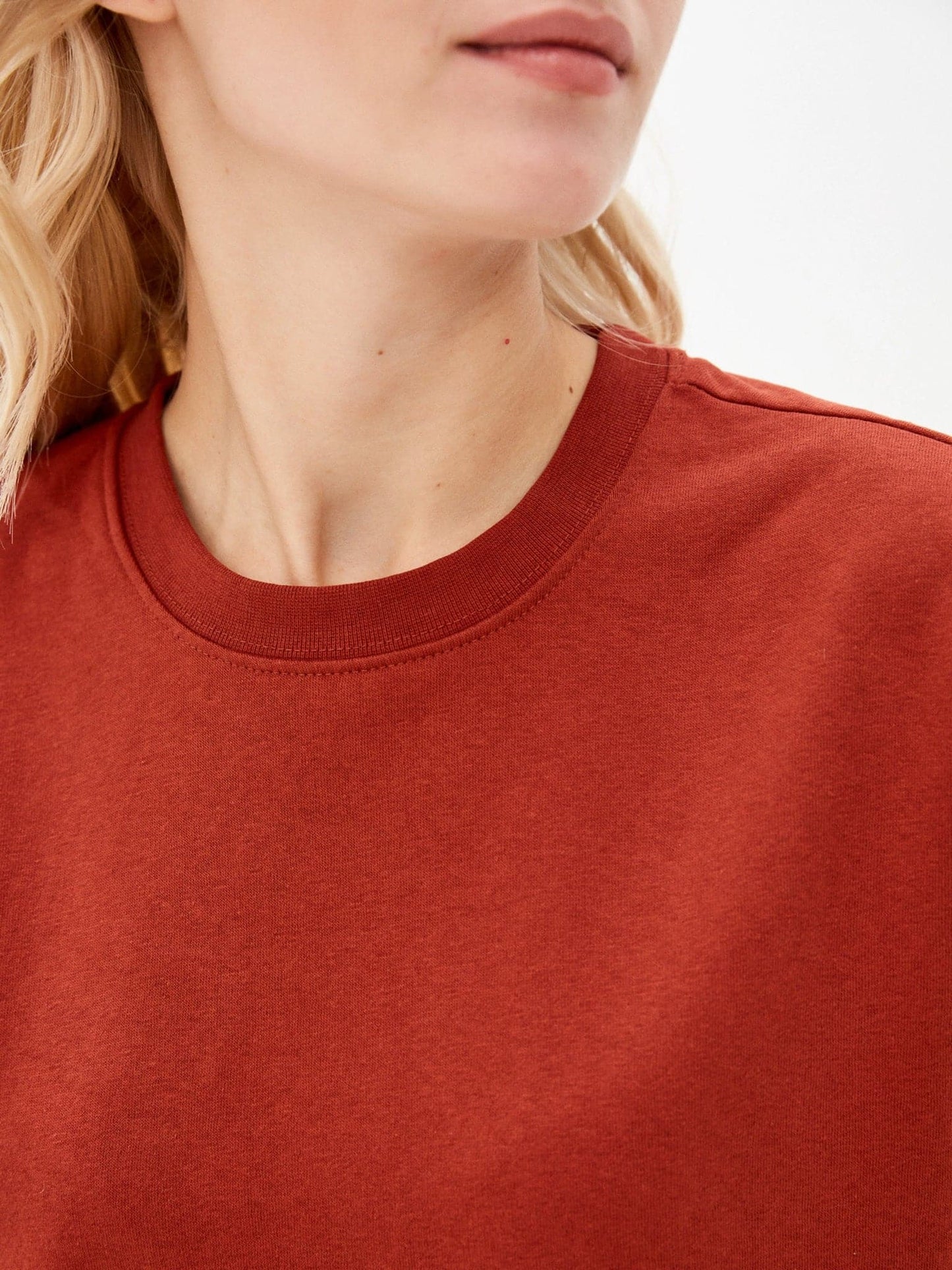 Γυναικείο φούτερ ONLBLESS LIFE L/S Q-NECK CROPPED SWT 15236212 | 15236212