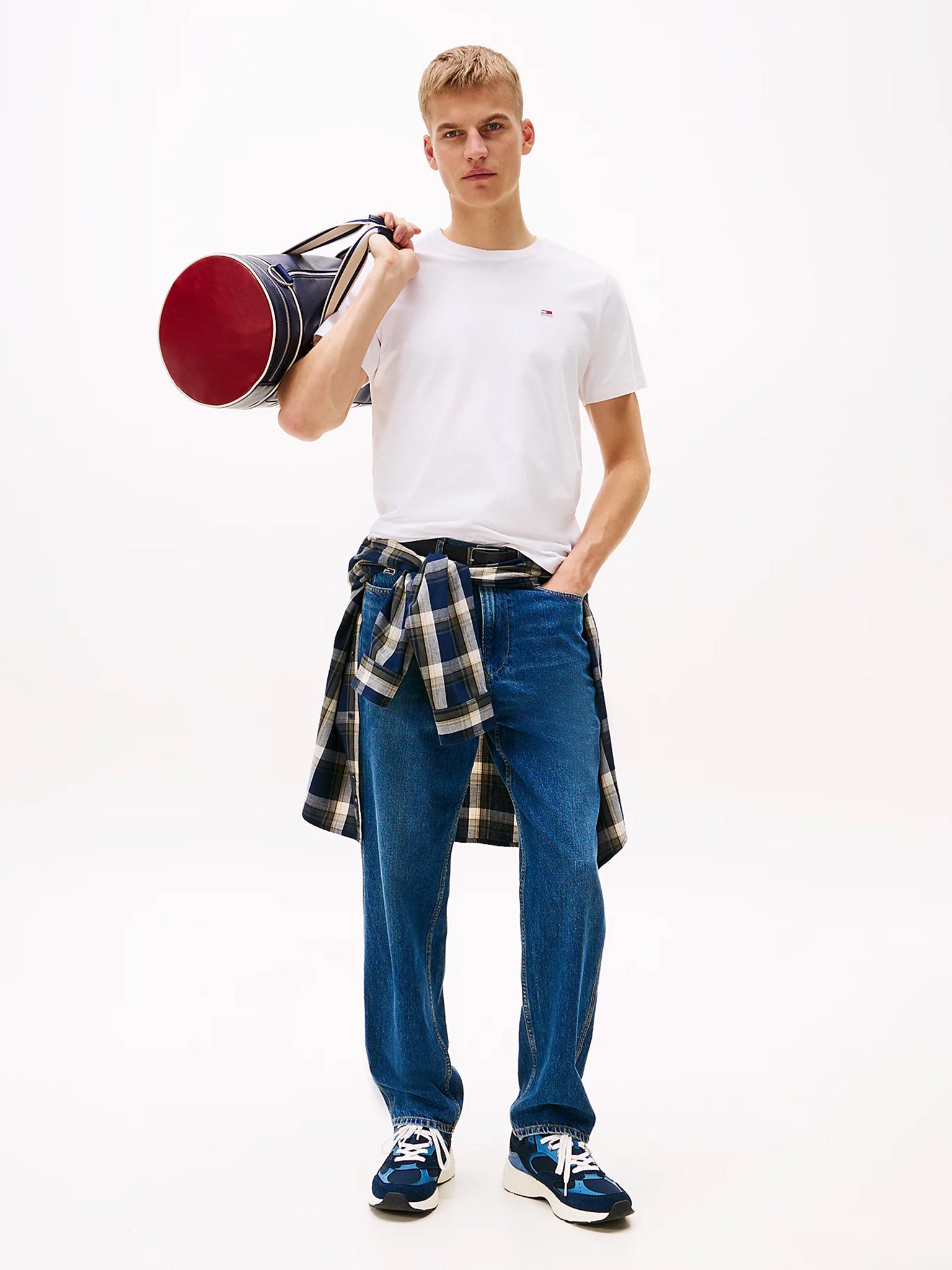 Ανδρικό t-shirt TJM CLASSIC JERSEY C NECK DM0DM09598YBR | DM0DM09598YBR