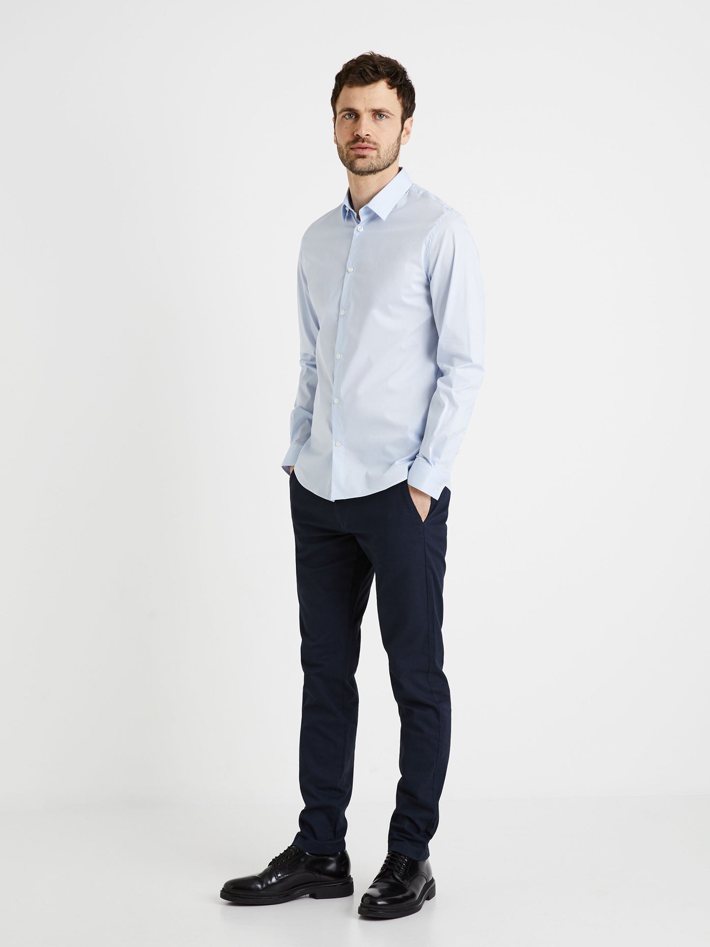 Ανδρικό πουκάμισο LONG SLEEVES SHIRT MASANTAL1 | MASANTAL1