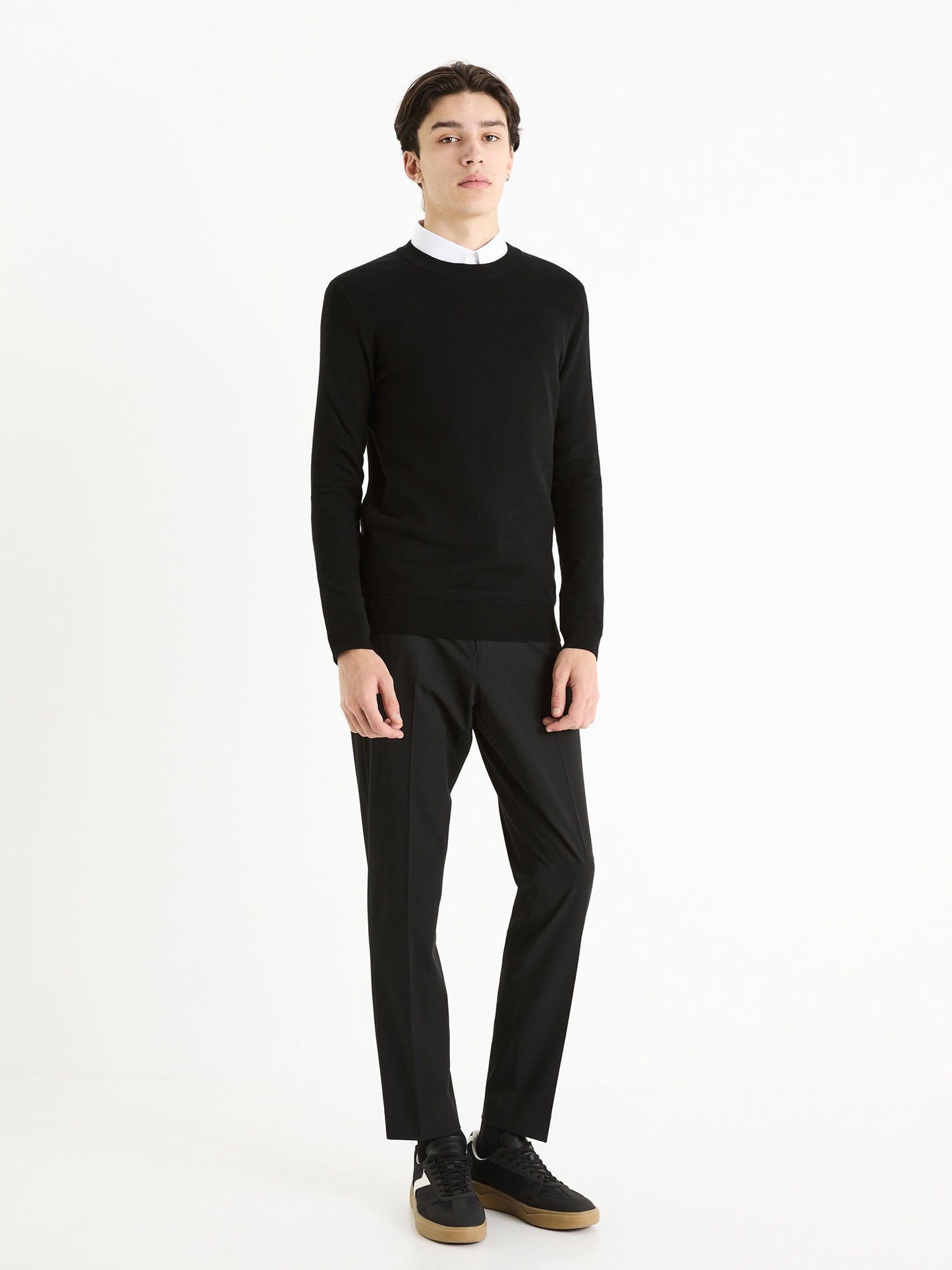 Ανδρική μπλούζα πλεκτή CREW NECK JUMPER BEPIC | BEPIC