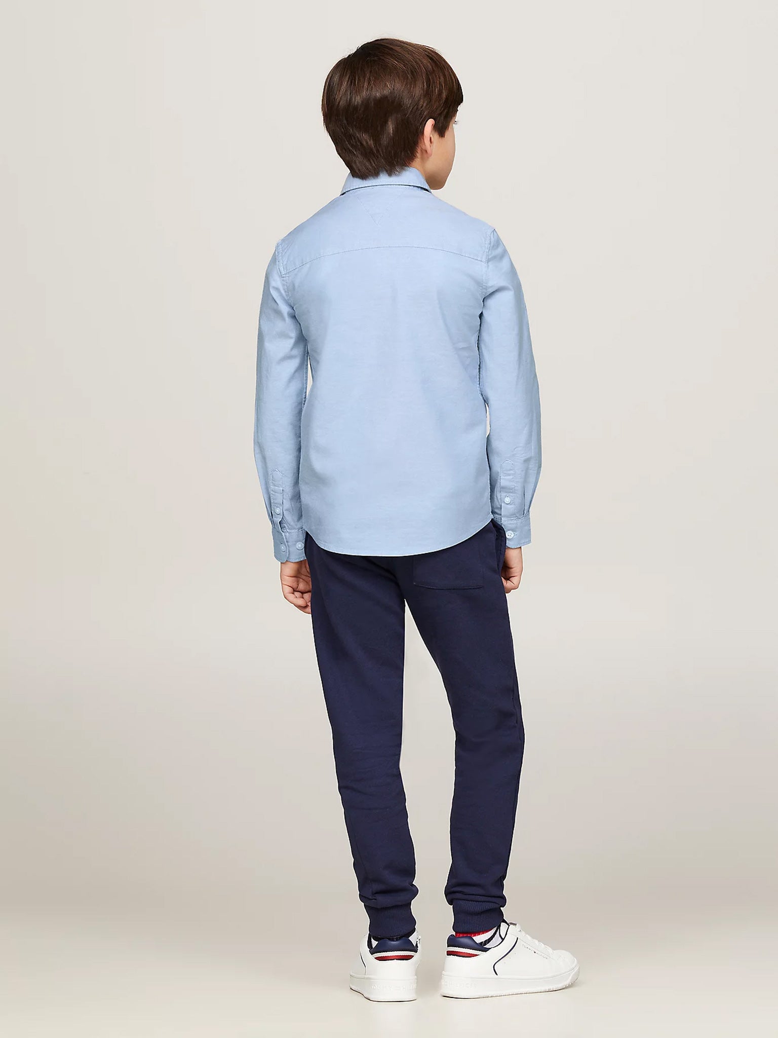 Παιδικό πουκάμισο BOYS STRETCH OXFORD SHIRT L/S KB0KB06964C1S | KB0KB06964C1S