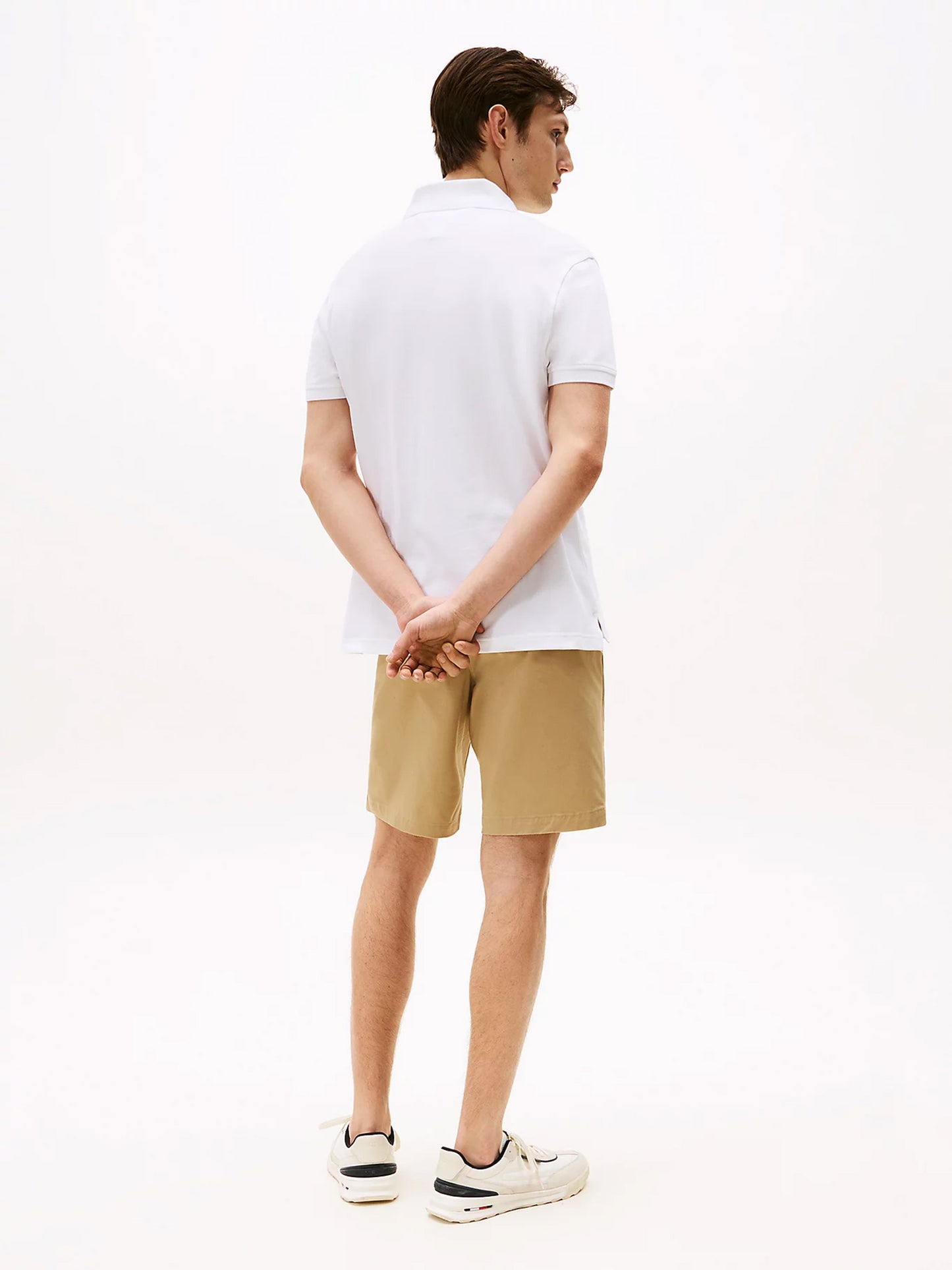 1985 COLLECTION FLAG EMBROIDERY REGULAR FIT POLO MW0MW17770YBR | MW0MW17770YBR