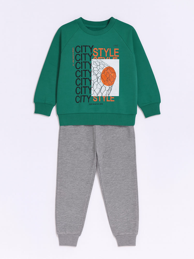 Παιδική φόρμα σετ με λαιμόκοψη 2264145 | 2264145