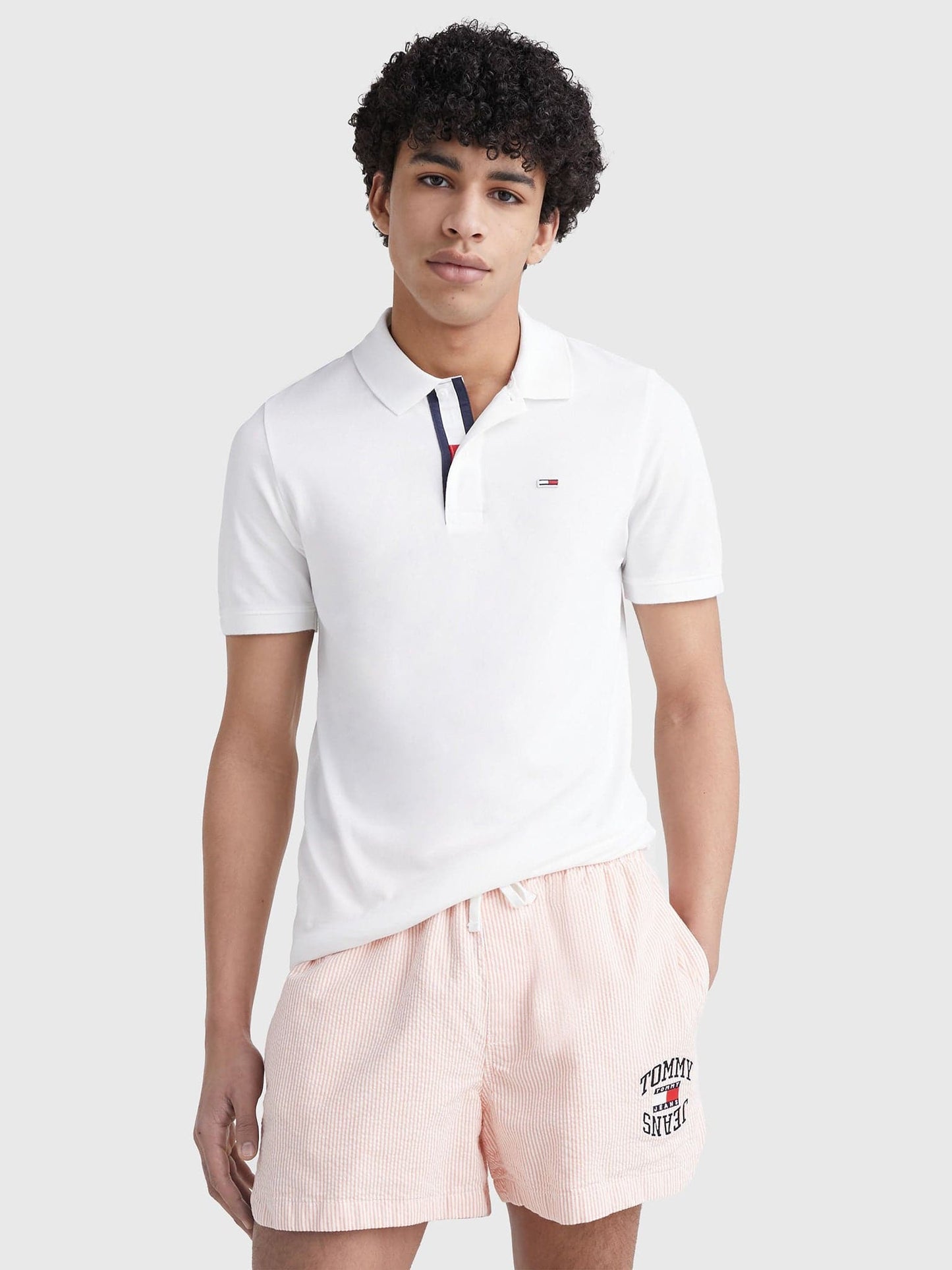 PURE ORGANIC COTTON SLIM FIT POLO DM0DM15370YBR | DM0DM15370YBR