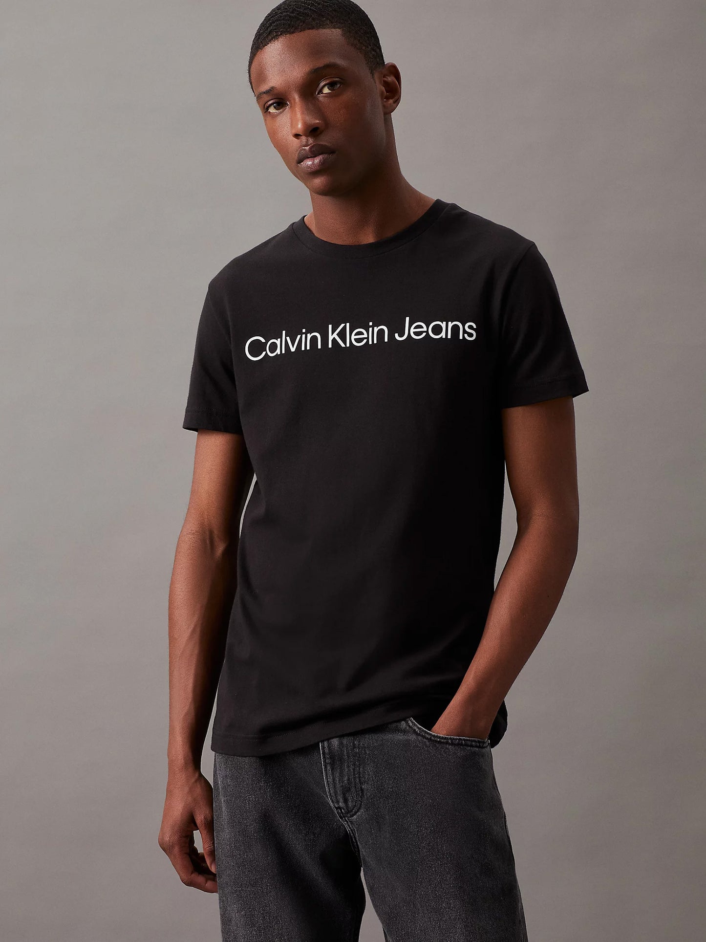 Ανδρικό t-shirt CORE INSTITUTIONAL LOGO SLIM TEE J30J322552BEH | J30J322552BEH