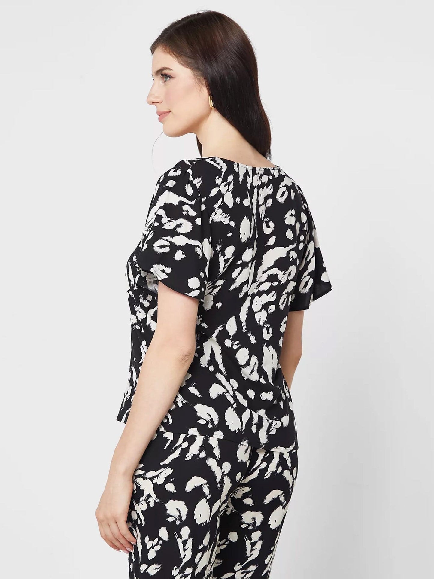 Γυναικεία μπλούζα κοντομάνικη VMEASY V-NECK SS BLOUSE R1 WVN 10286795 | 10286795