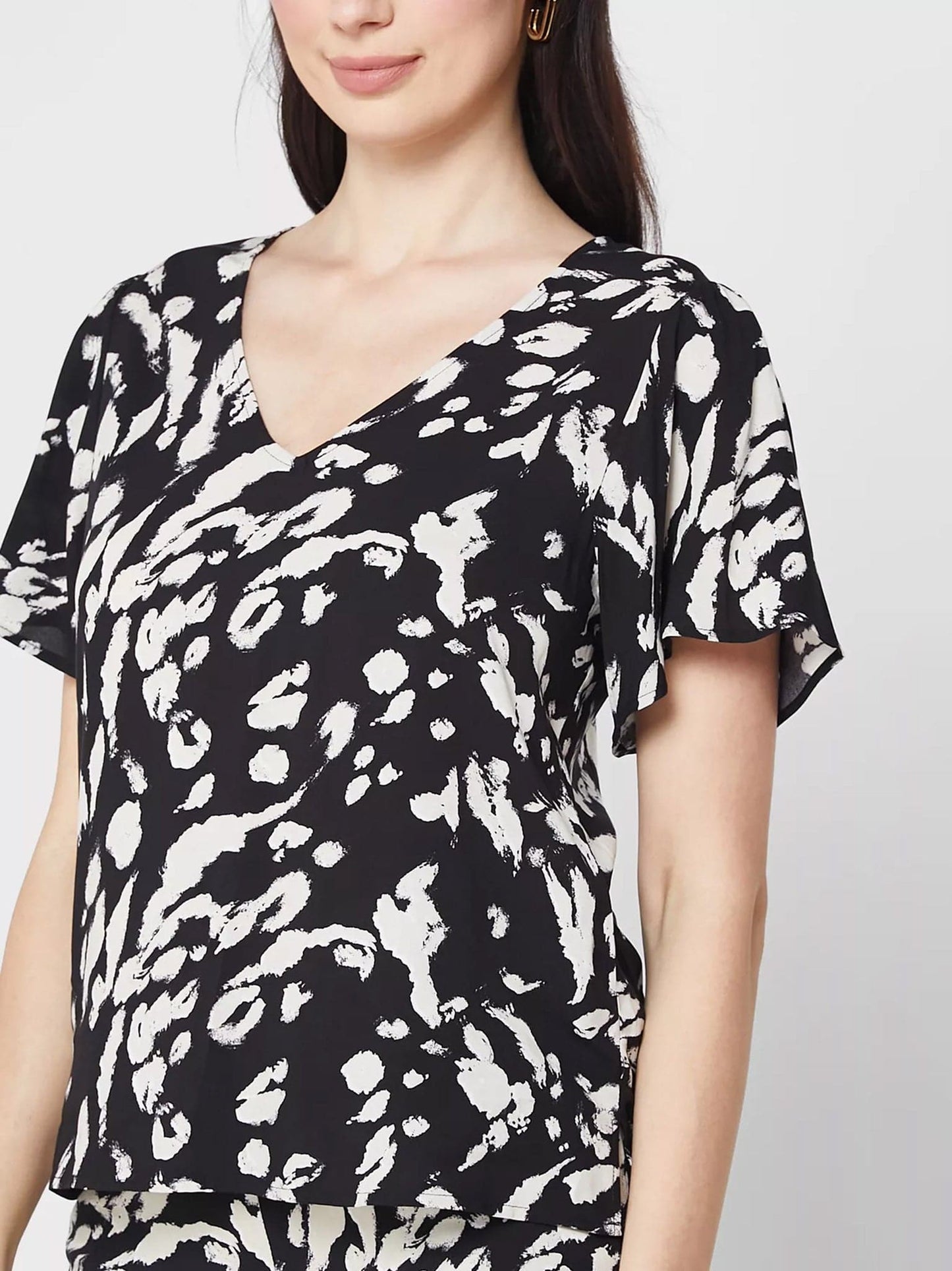 Γυναικεία μπλούζα κοντομάνικη VMEASY V-NECK SS BLOUSE R1 WVN 10286795 | 10286795