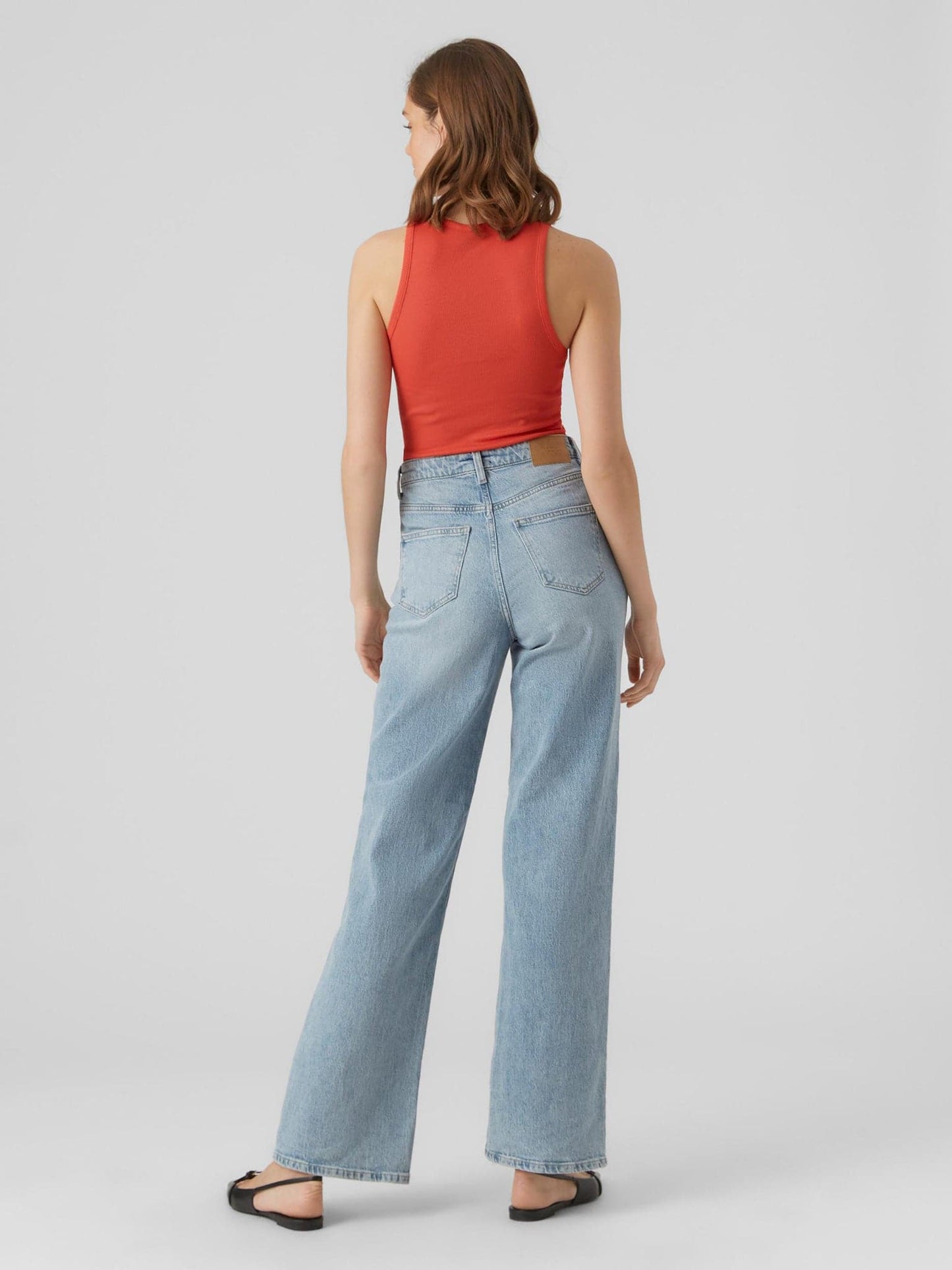 Γυναικείο top VMROMA S/L RIB TOP 10295022 | 10295022
