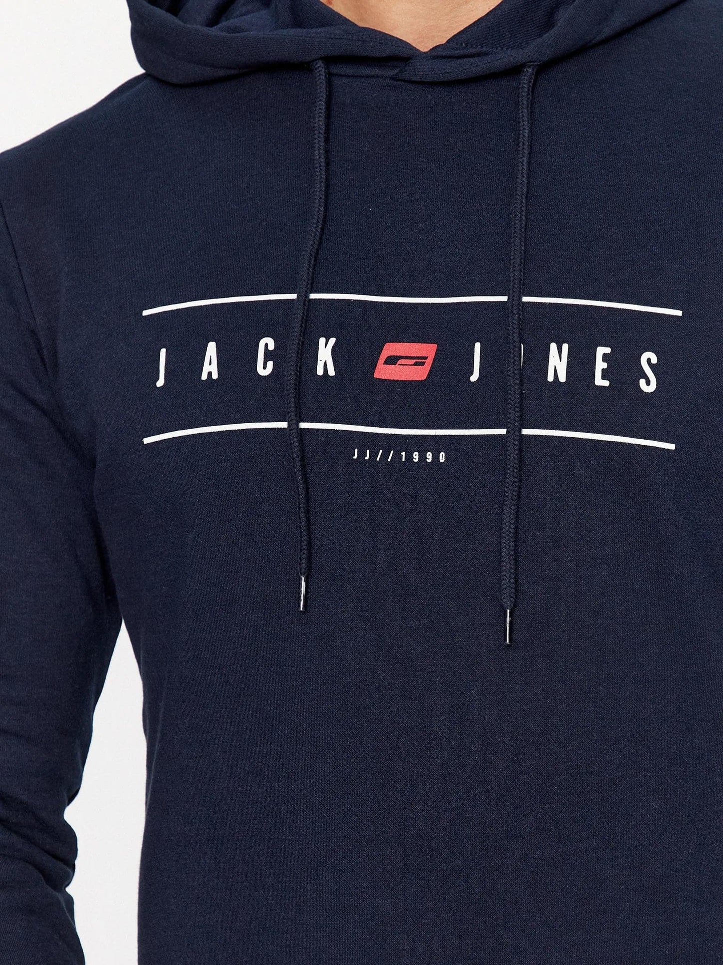 Ανδρική μπλούζα φούτερ JJELLIOT LOGO SWEAT HOOD 12235460 | 12235460