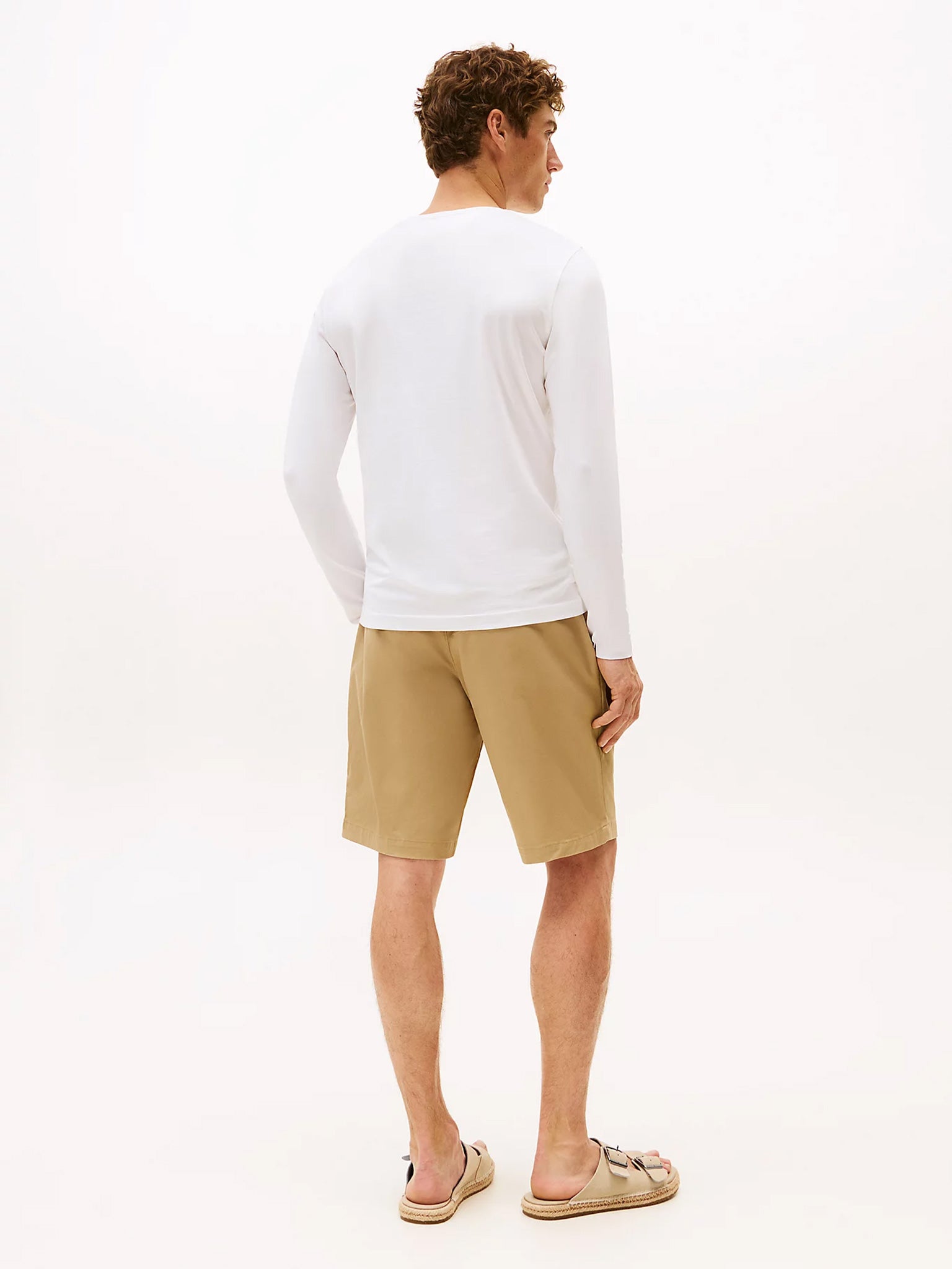 Ανδρική μπλούζα LONG SLEEVE EXTRA SLIM FIT T-SHIRT MW0MW10804YBR | MW0MW10804YBR