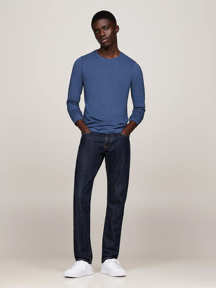 Ανδρική μπλούζα STRETCH SLIM FIT LONG SLEEVE TEE MW0MW10804DBZ | MW0MW10804DBZ