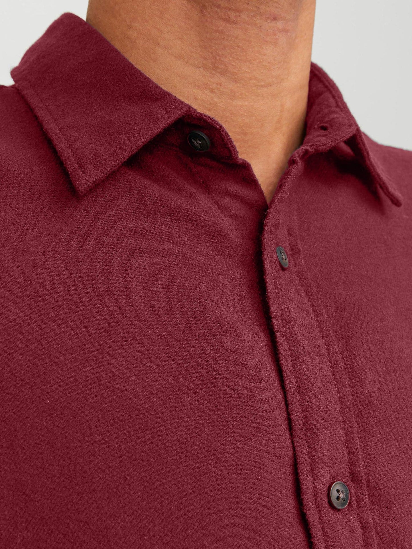 Ανδρικό πουκάμισο JJPLAIN FALL SOLID SHIRT 12236943 | 12236943