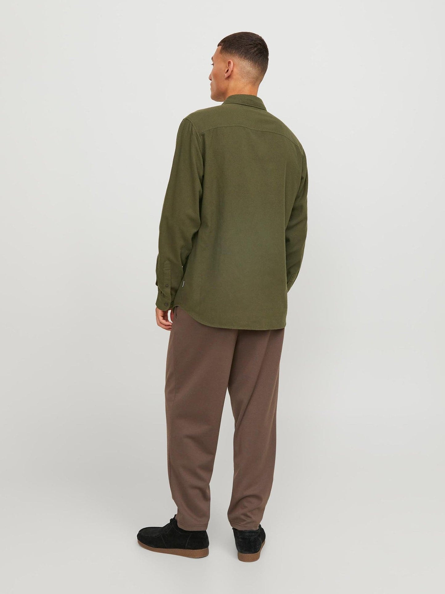 Ανδρικό πουκάμισο JJPLAIN FALL SOLID SHIRT 12236943 | 12236943