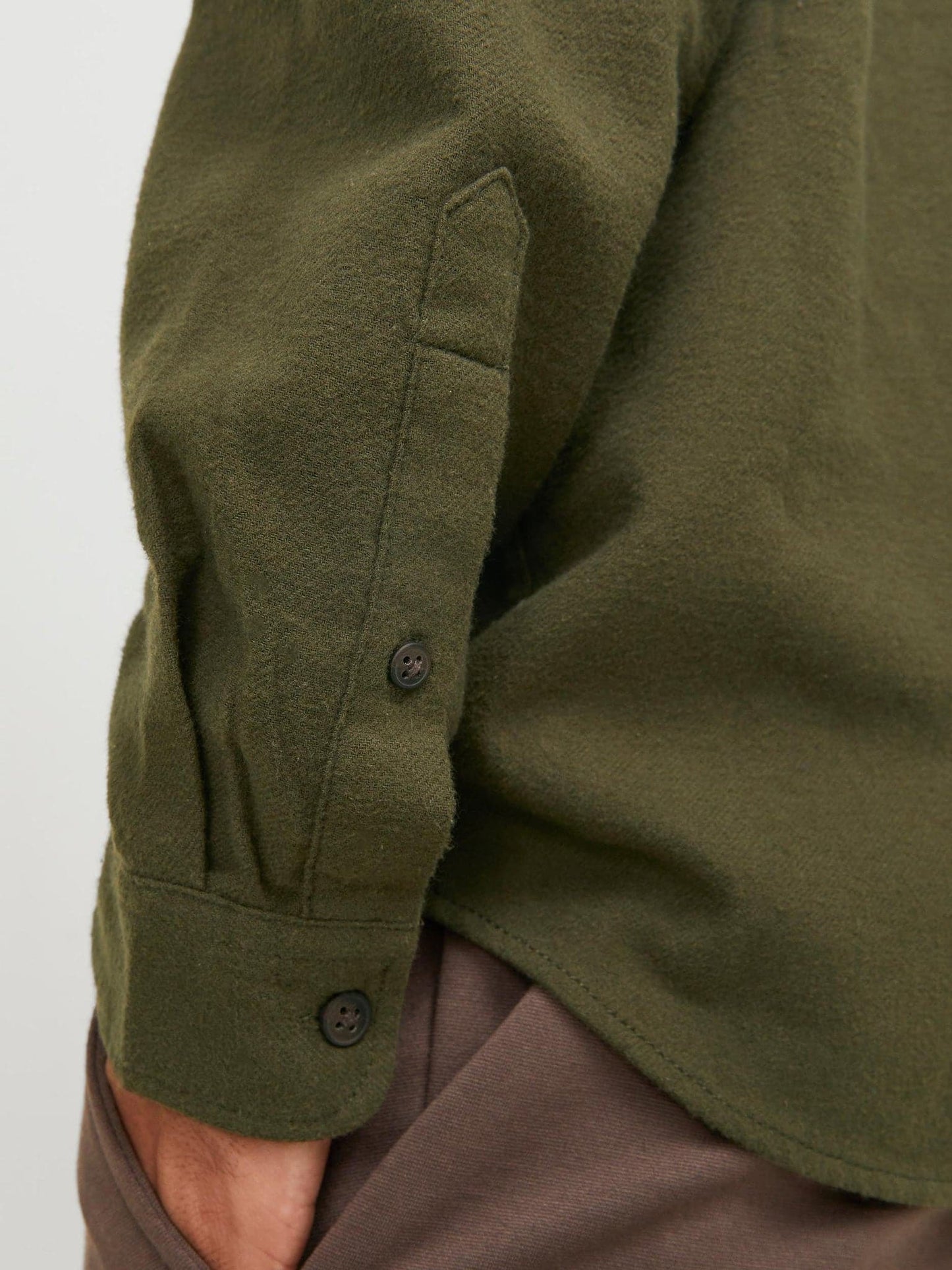 Ανδρικό πουκάμισο JJPLAIN FALL SOLID SHIRT 12236943 | 12236943