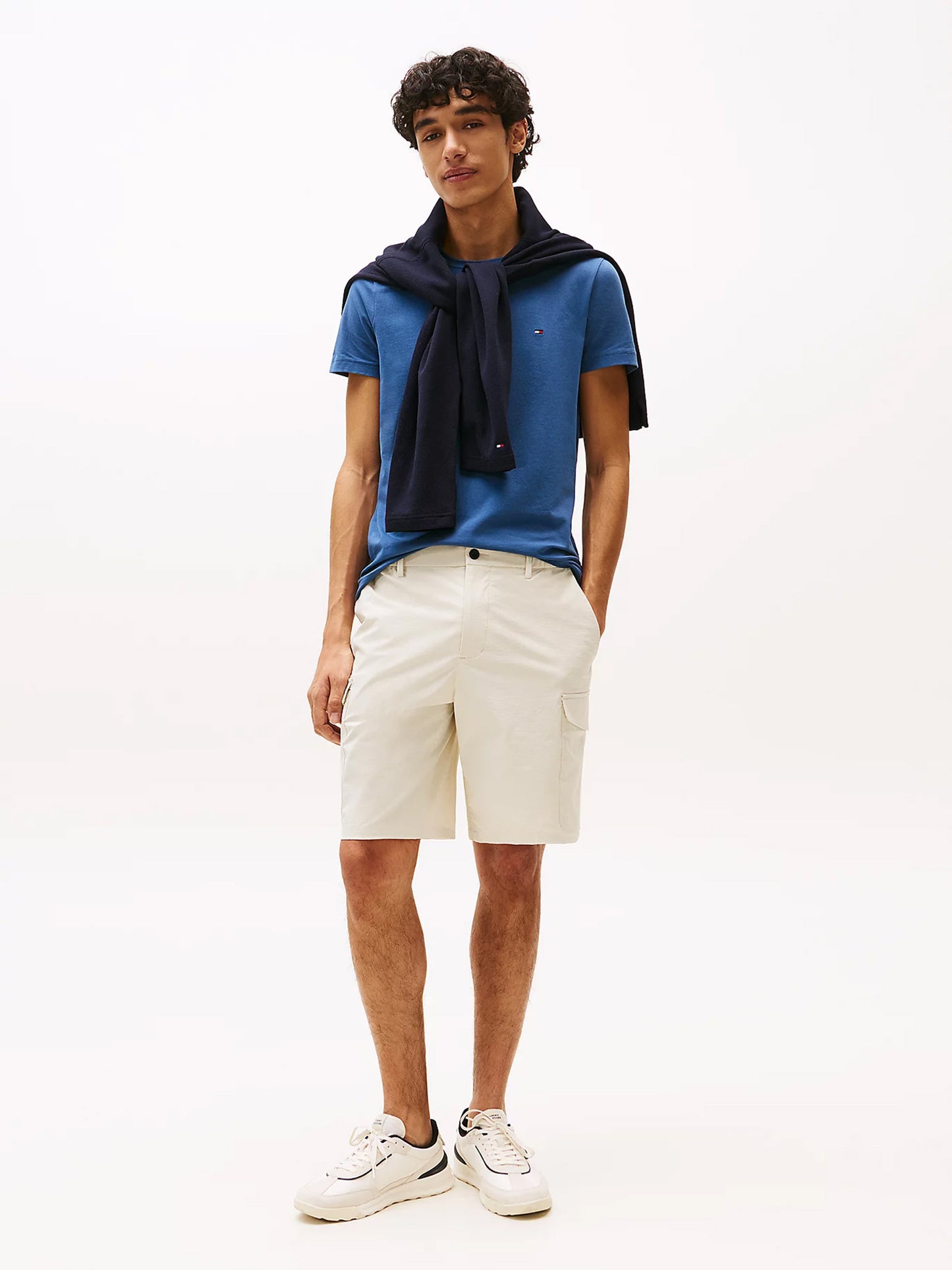 Ανδρικό t-shirt STRETCH SLIM FIT TEE MW0MW10800DBZ | MW0MW10800DBZ