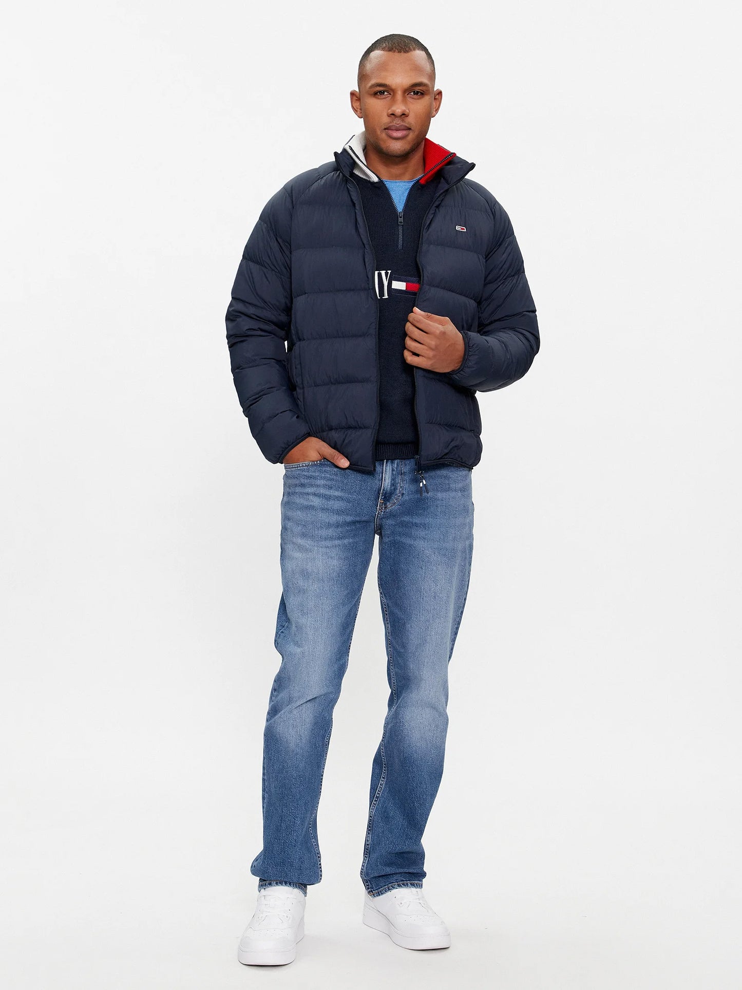 Ανδρικό μπουφάν TJM ESSENTIAL LT DOWN JACKET DM0DM17984C1G | DM0DM17984C1G
