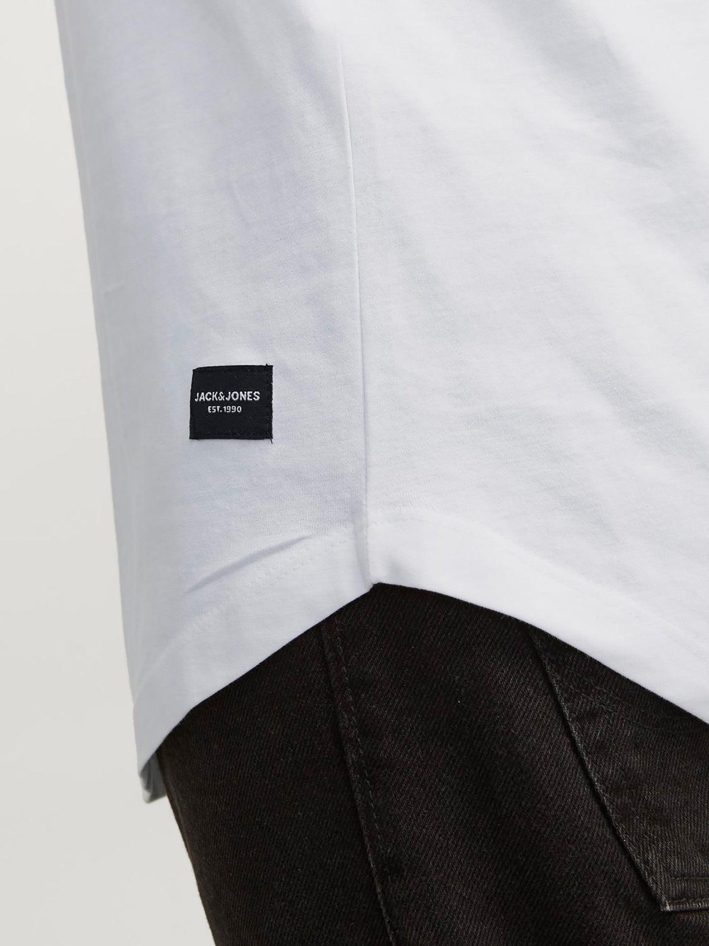 Ανδρική μπλούζα μακό JJENOA TEE O-NECK LS NOOS 12190128 | 12190128
