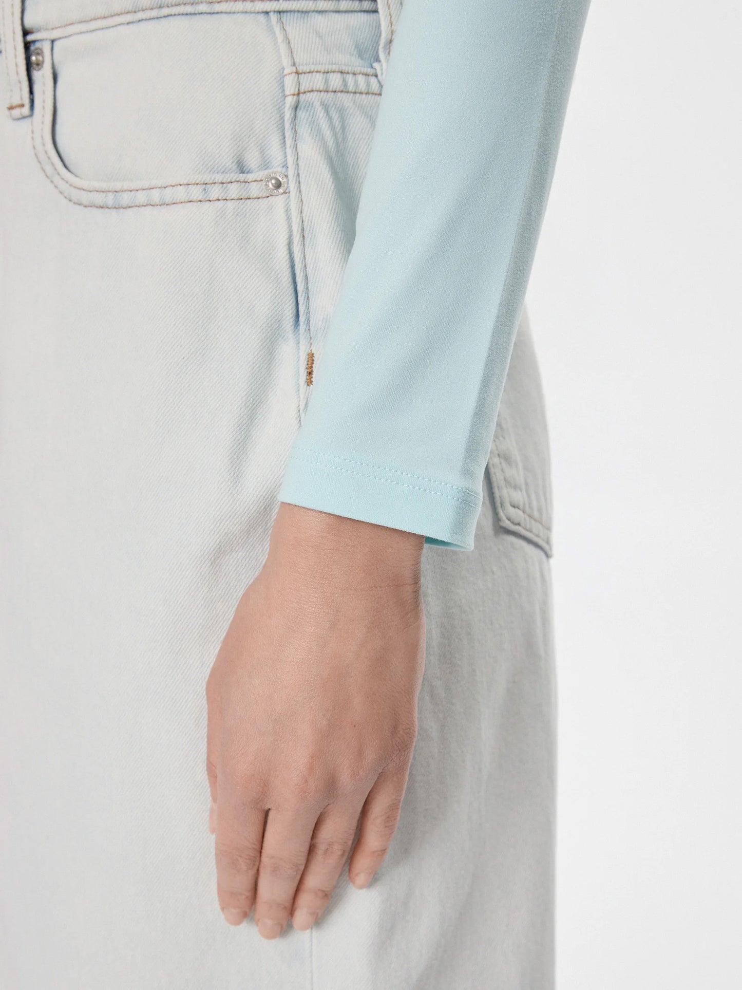 Γυναικεία μπλούζα VMCAROL LS SHORT WATERFALL TOP JRS 10300935 | 10300935