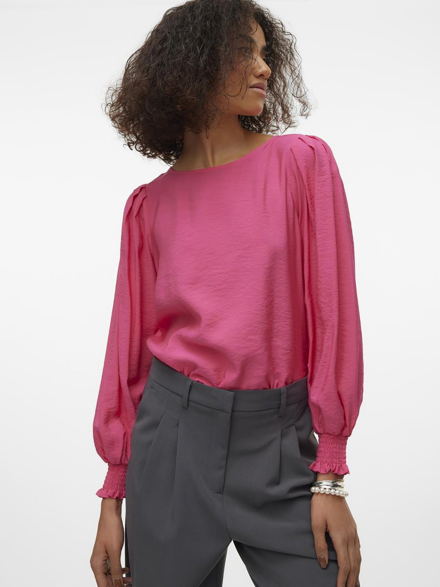 Γυναικεία μπλούζα VMELIS ELLA LS TOP WVN GA 10303871 | 10303871