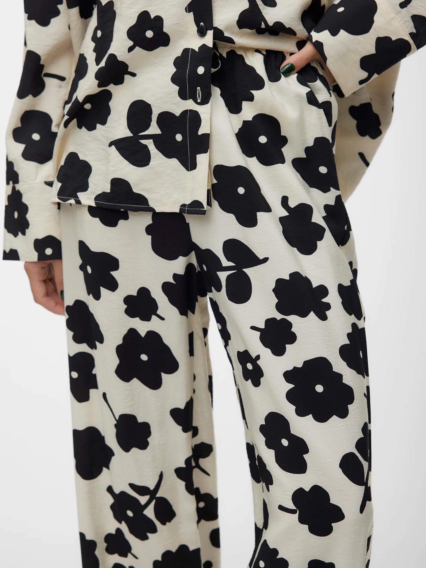 Γυναικεία παντελόνα VMJESSA HW WIDE PANTS VMA 10305635 | 10305635