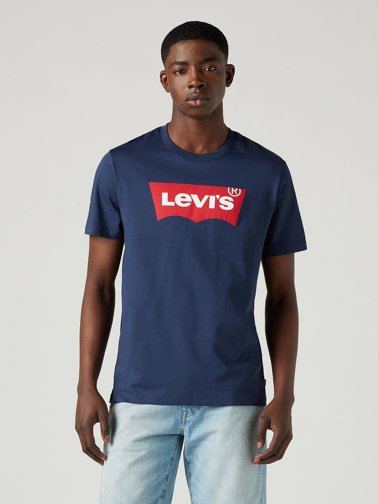 Ανδρικό t-shirt graphic set-in neck blues 177830139 | 177830139