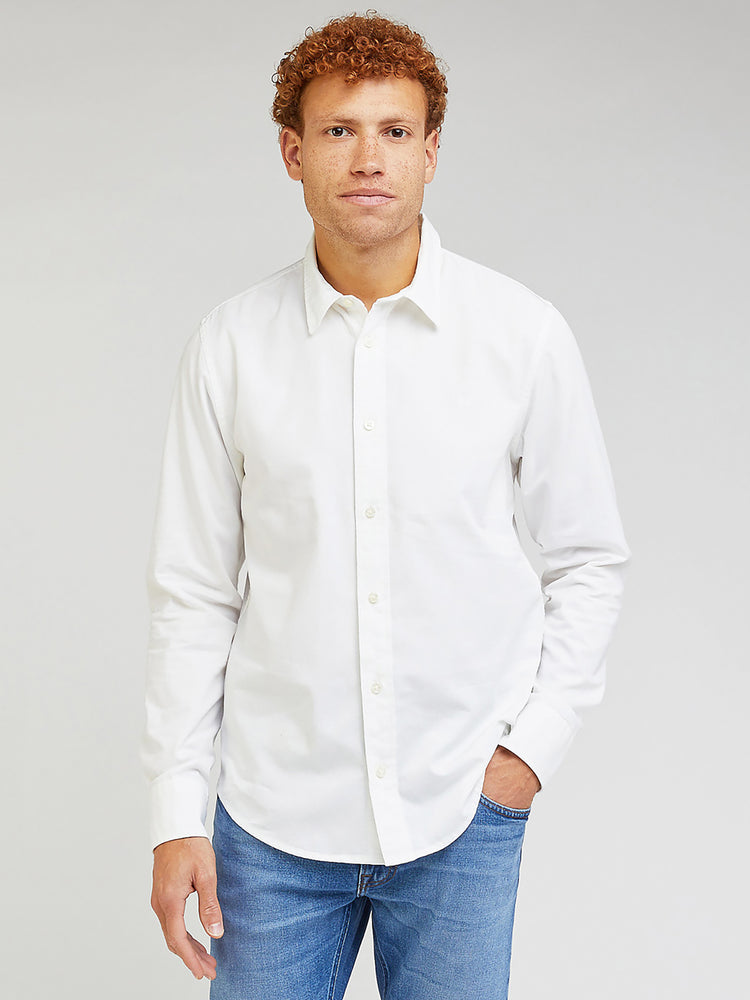 Ανδρικό πουκάμισο patch shirt bright white 112349052 | 112349052
