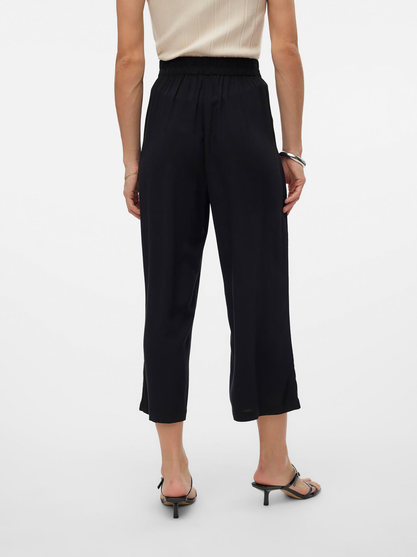 Γυναικεία ζιπ κιλότ VMEASY JOY HW CULOTTE PANTS WVN 10308013 | 10308013