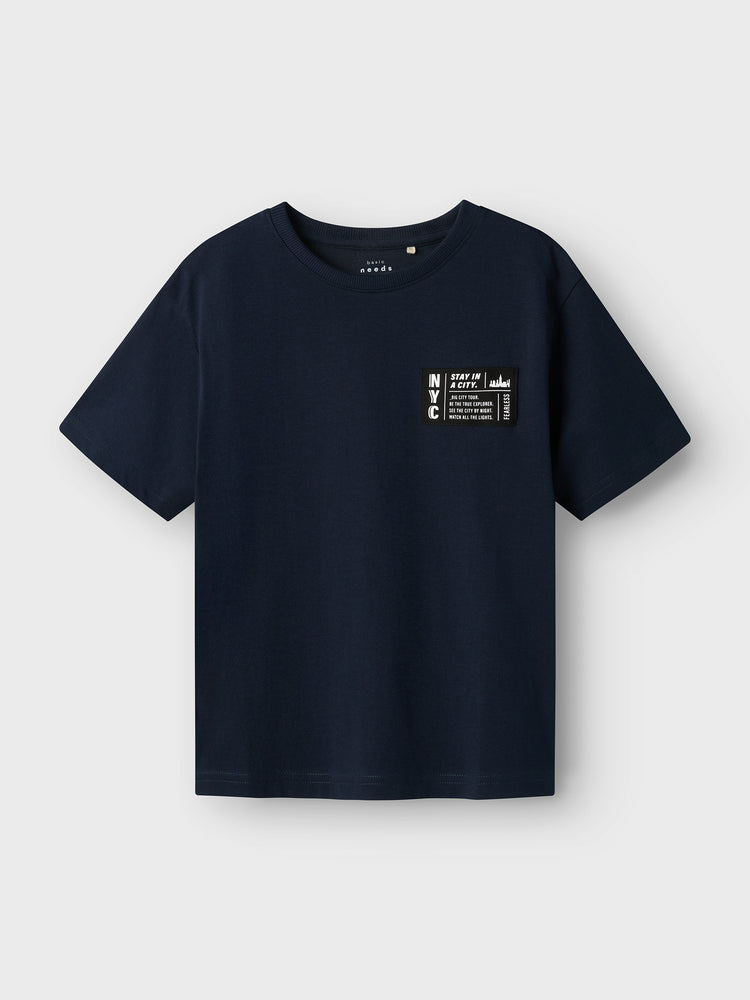 Εφηβική μπλούζα NKMVECTOR SS LOOSE TOP 13230066 | 13230066