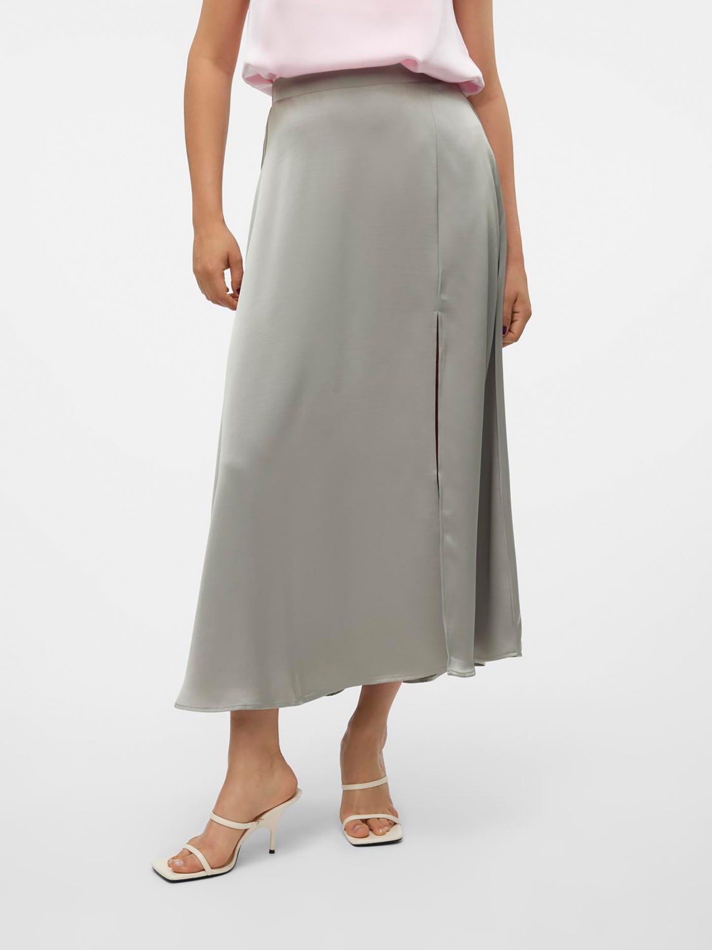 Γυναικεία φούστα VMRITA HW CALF SKIRT WVN VIP 10323899 | 10323899