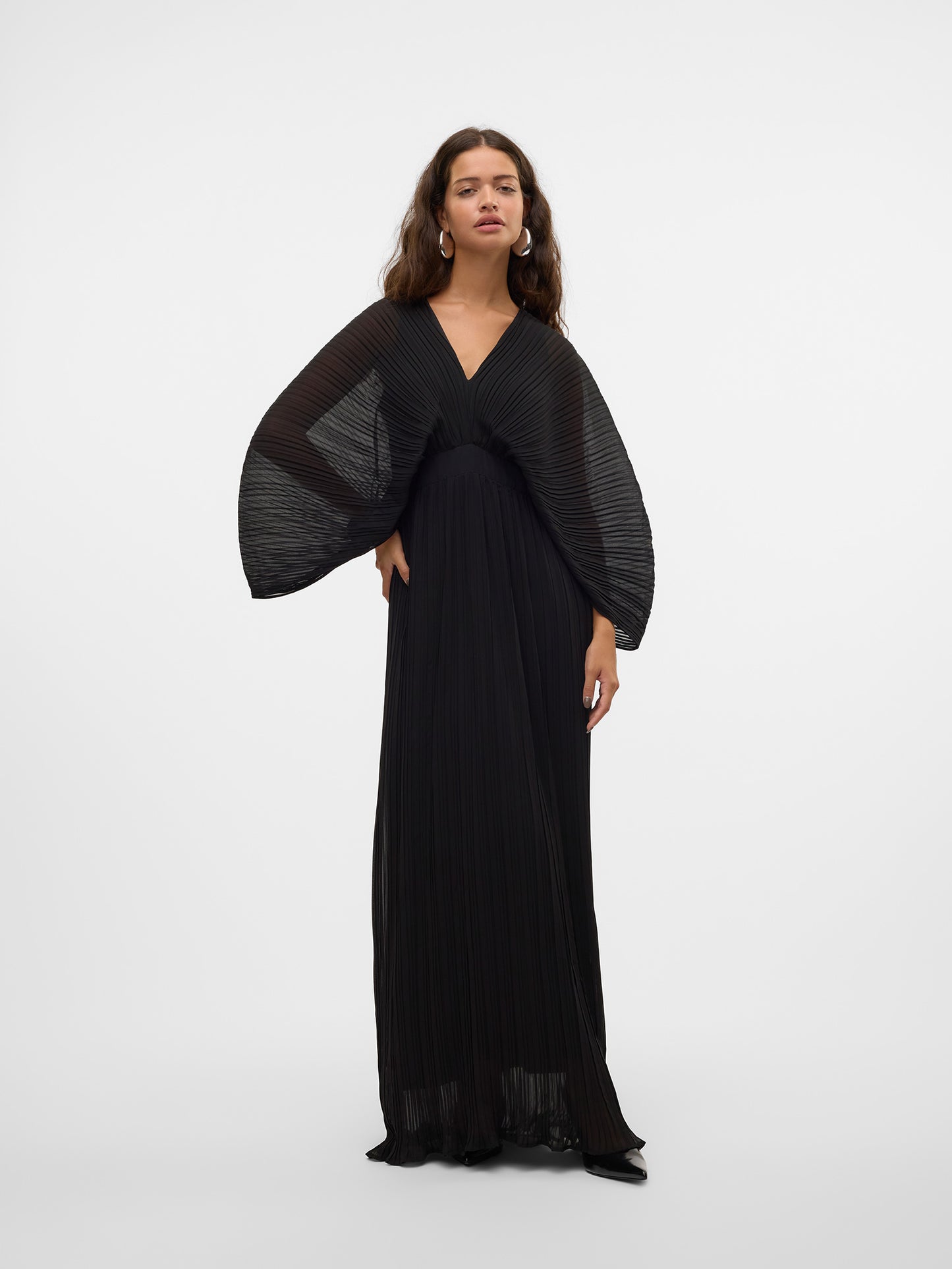 Γυναικείο φόρεμα πλισέ VMPILL 2/4 PLISSE DRESS WVN VIP 10324497 | 10324497