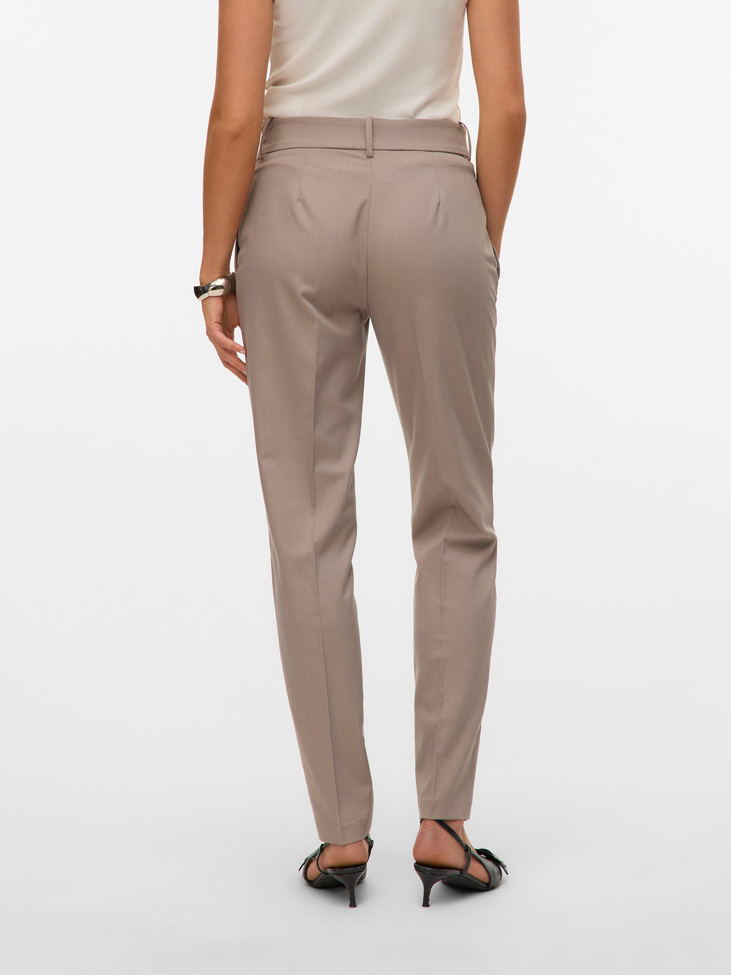 Γυναικείο παντελόνι VMNILA MW TAPERED PANT NOOS 10320940 | 10320940