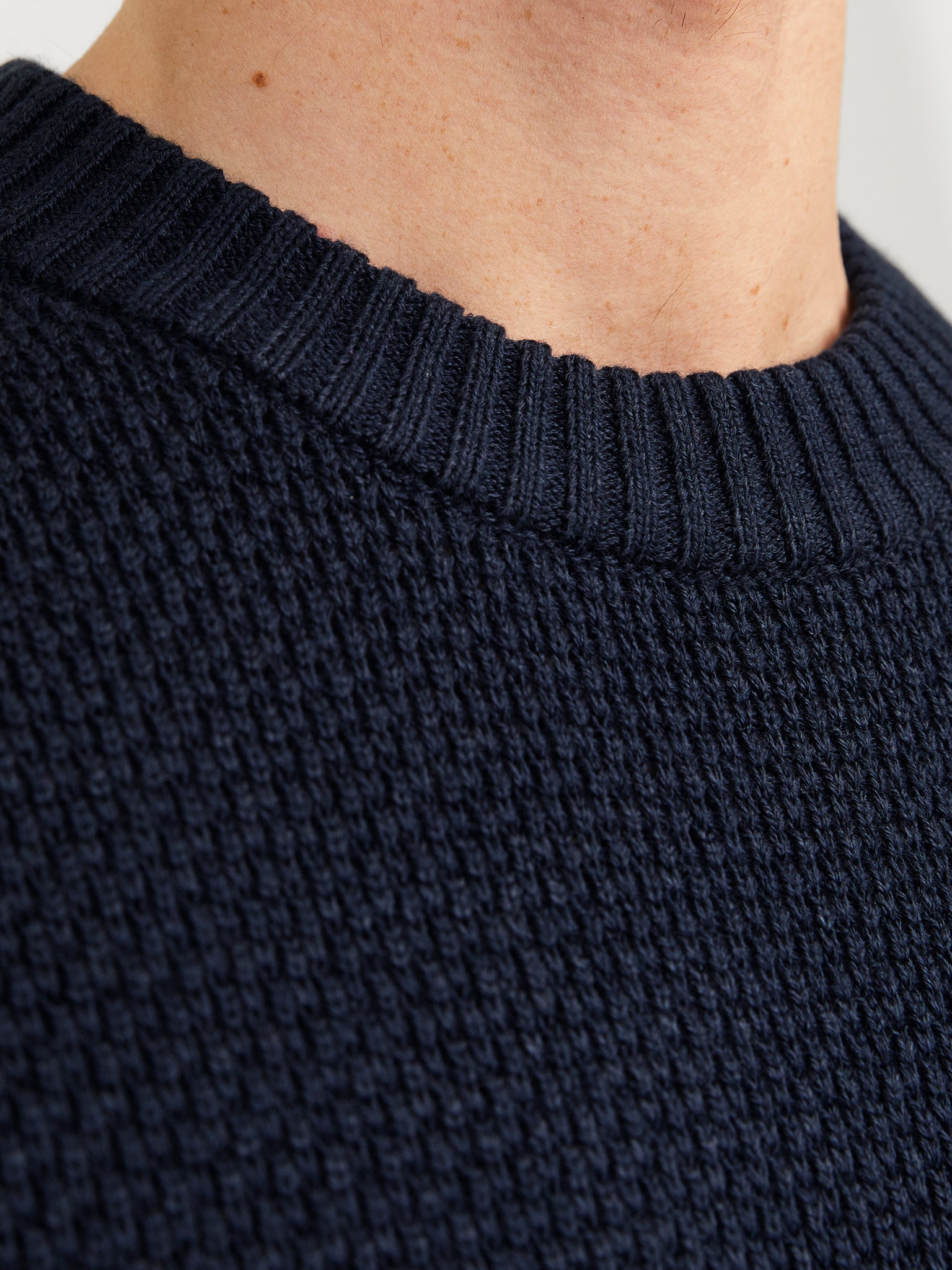 Ανδρική μπλούζα πλεκτή JOREATON KNIT CREW NECK 12266391 | 12266391