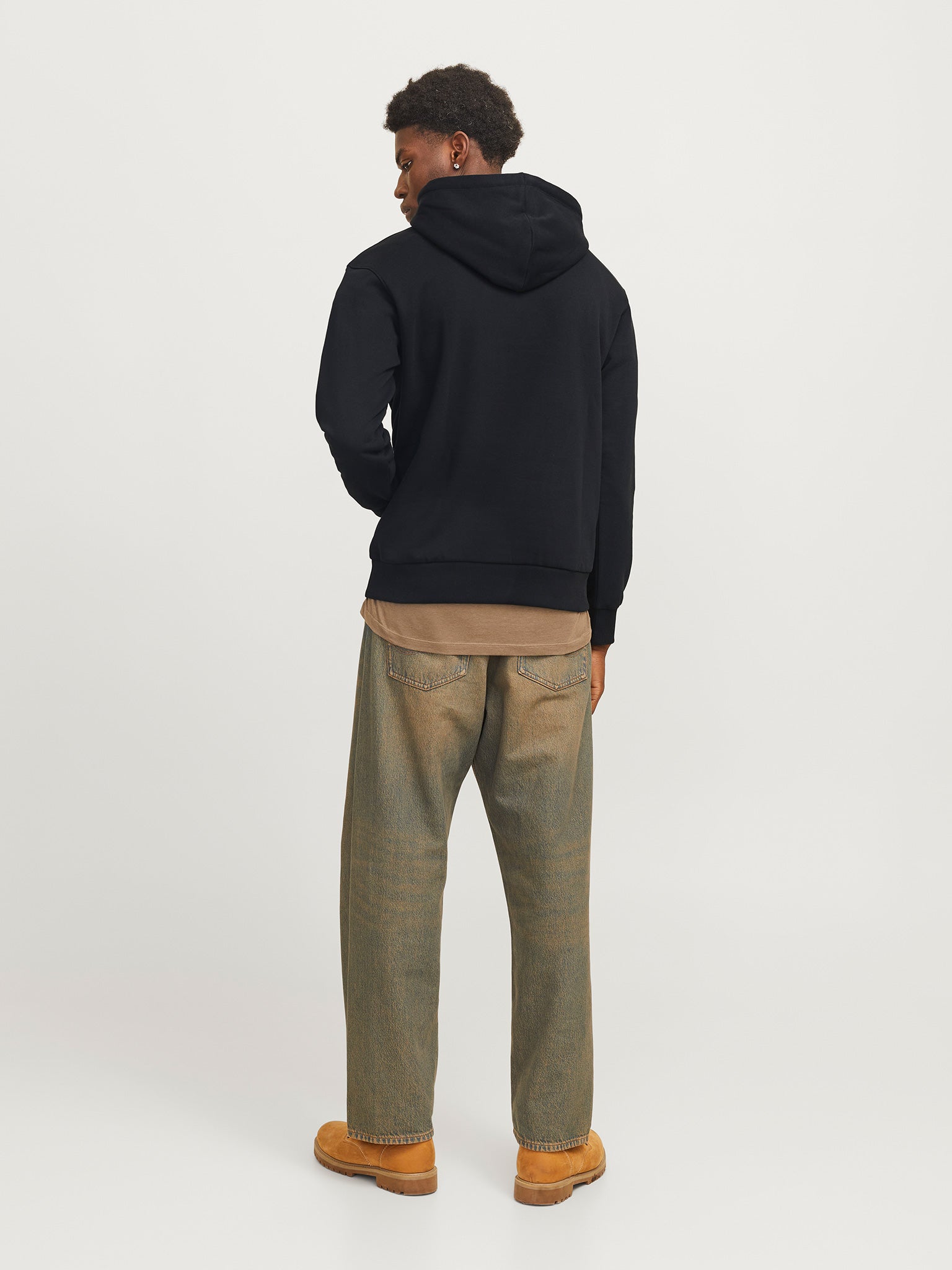 Ανδρική μπλούζα φούτερ JCOLIMA LOGO SWEAT HOOD BFLN 12266908 | 12266908