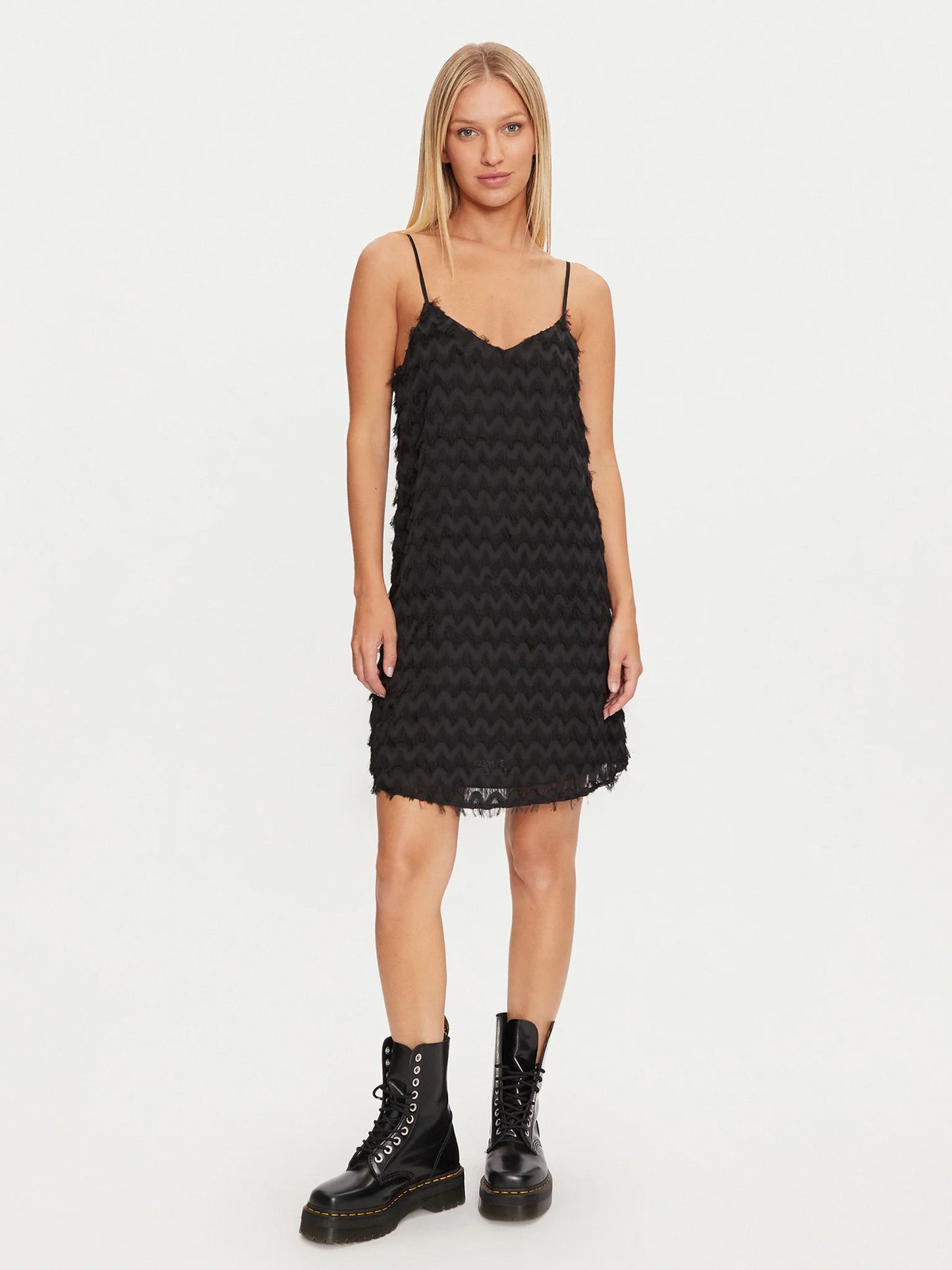Γυναικείο φόρεμα ONLKARLA STRAP FRINGE DRESS WVN 15331748 | 15331748