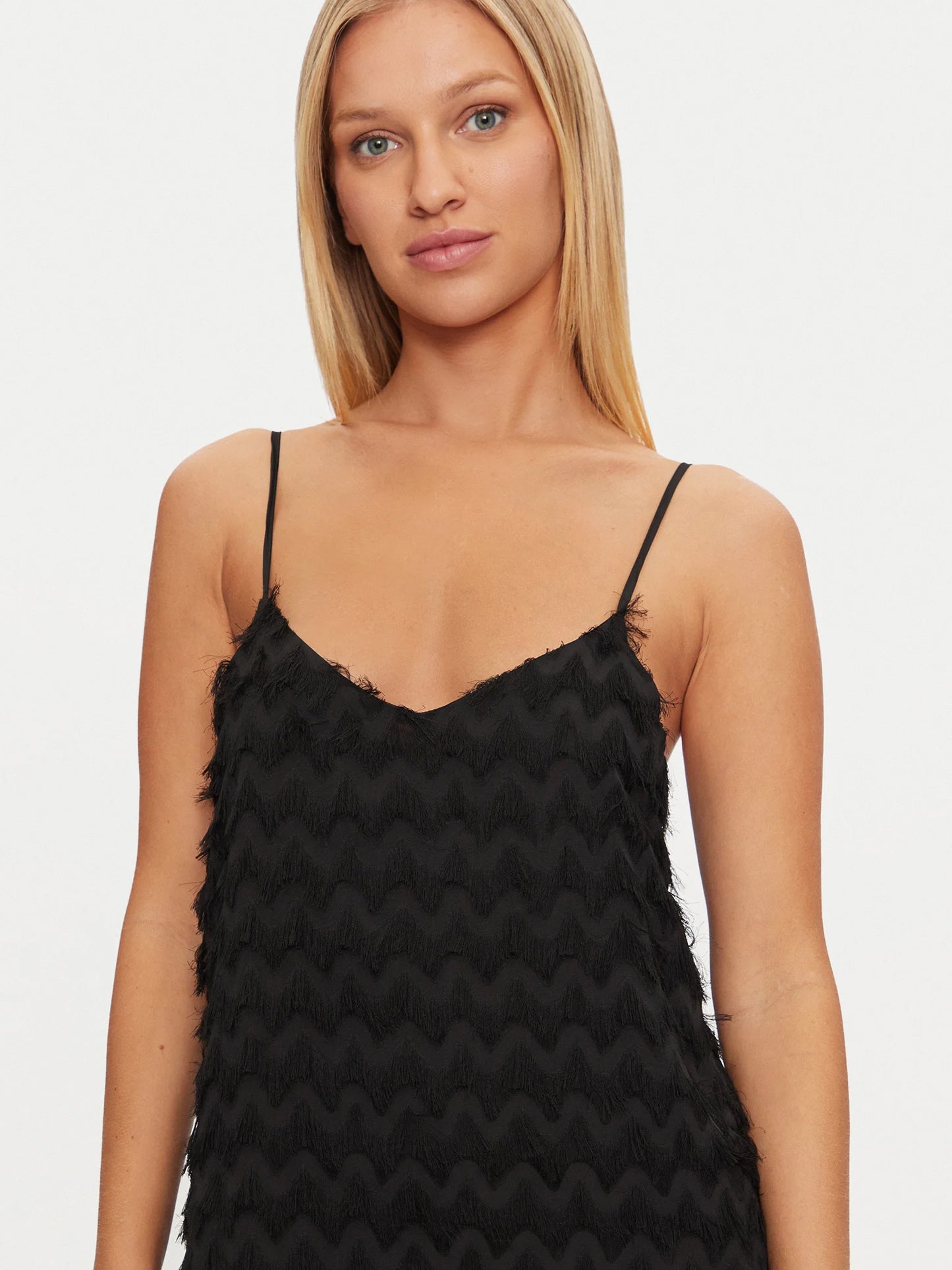 Γυναικείο φόρεμα ONLKARLA STRAP FRINGE DRESS WVN 15331748 | 15331748
