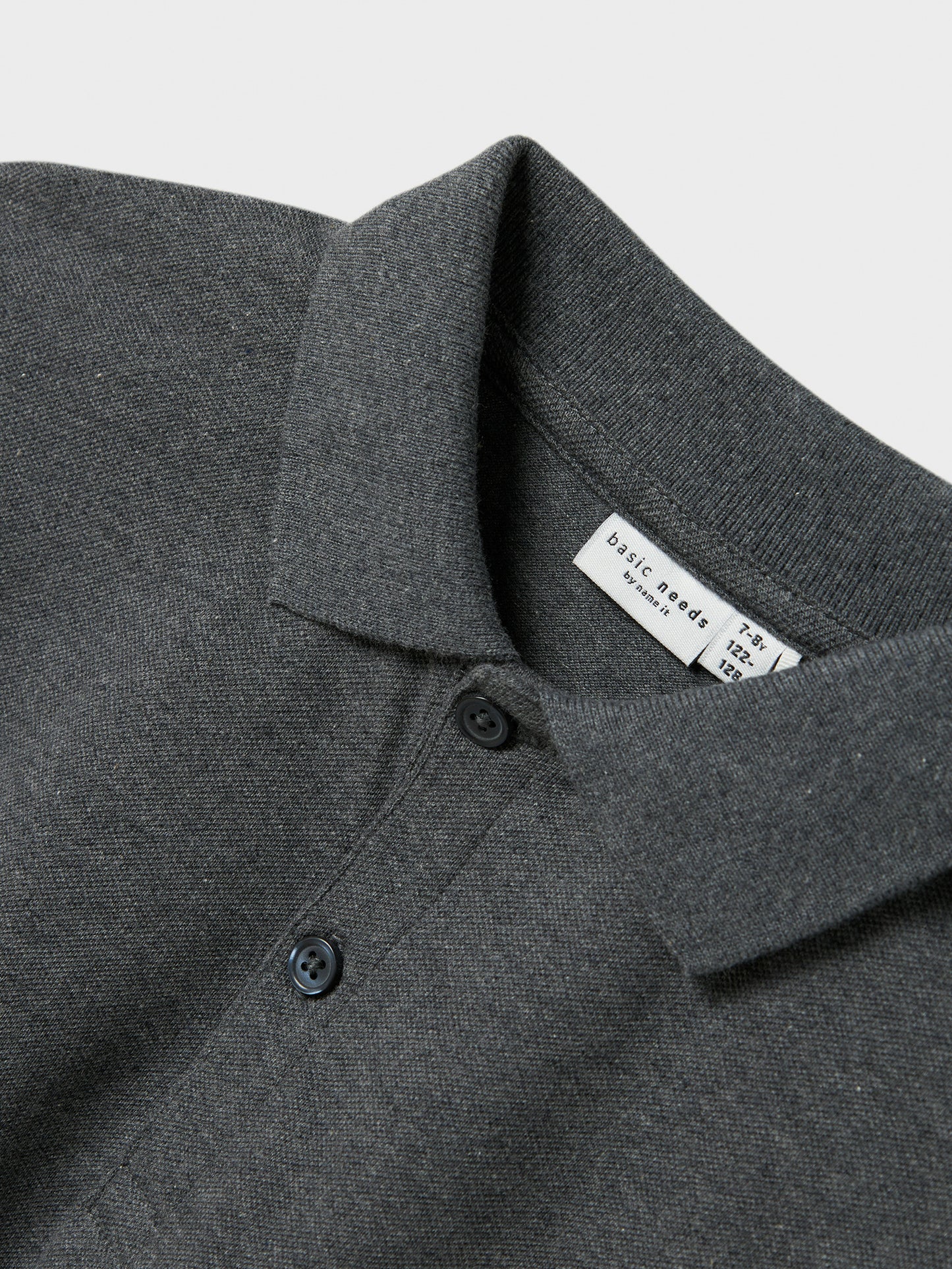 Εφηβικό polo μελανζέ NKMVOLO LS NREG POLO 13234983 | 13234983