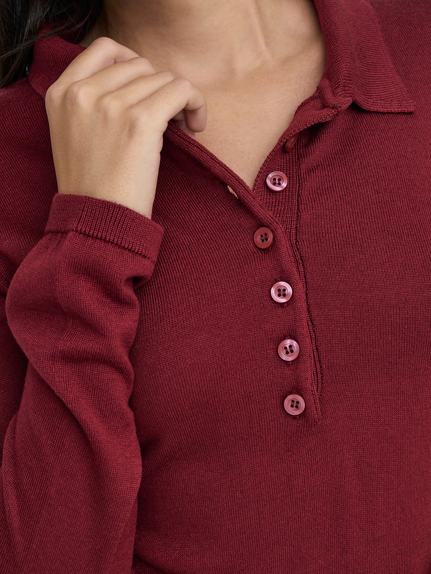 Γυναικεία μπλούζα πλεκτή ONLCATHRINE LS POLO NECK EX KNT 15347184 | 15347184