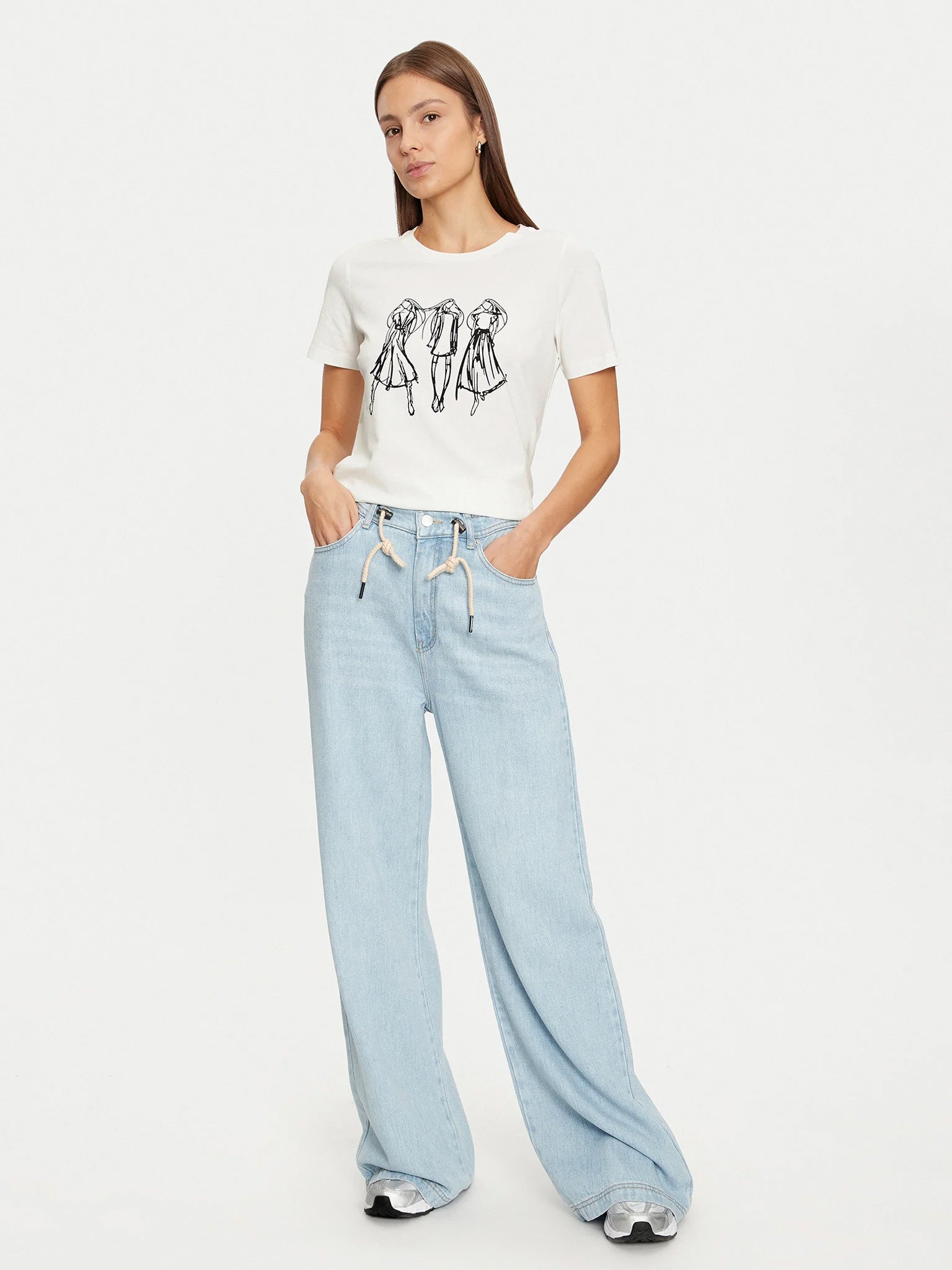 Γυναικείο t-shirt VMROMY S/S O-NECK T-SHIRT JRS BTQ 10320297 | 10320297