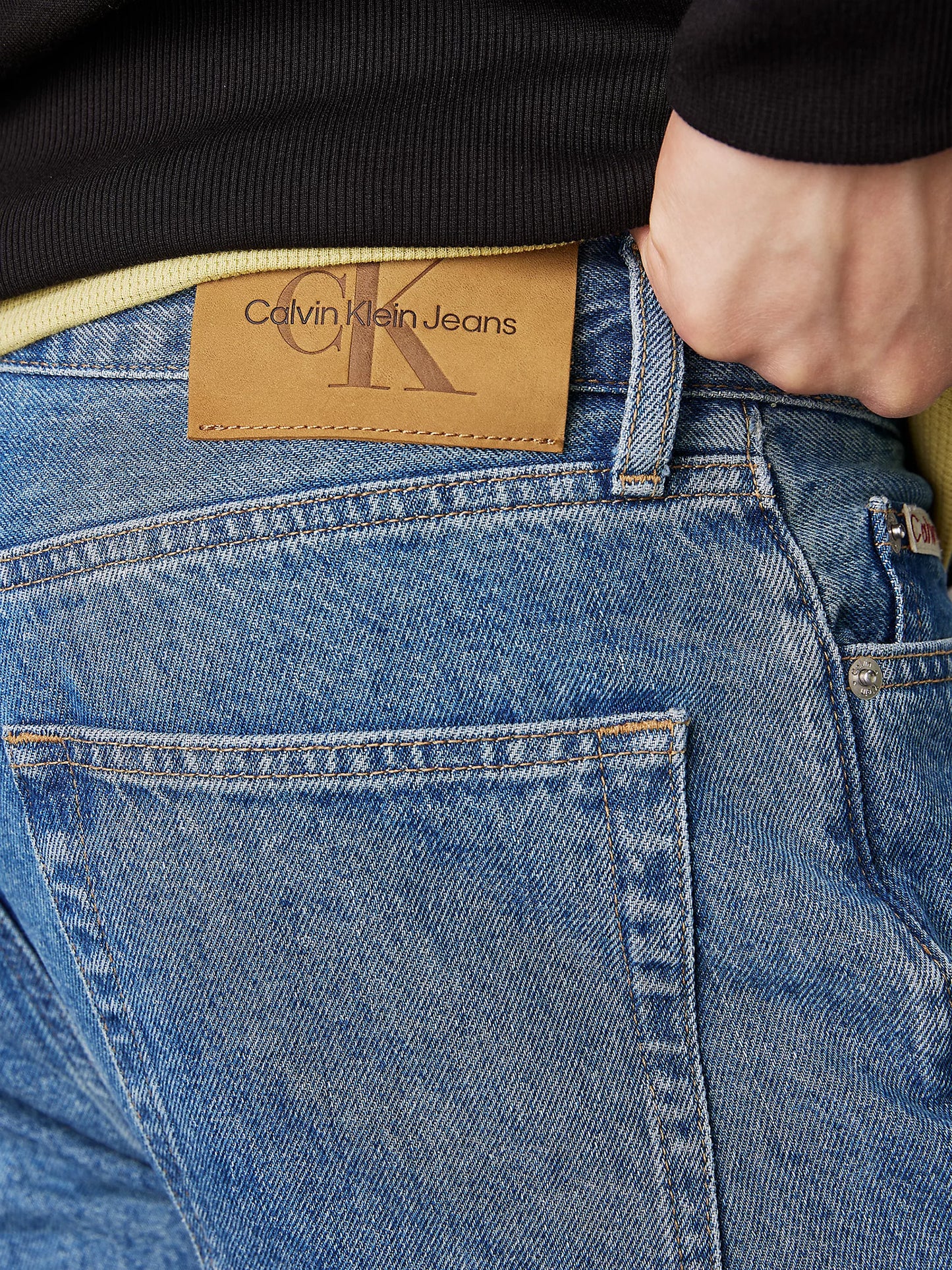 Ανδρική μπλούζα φούτερ MINIMAL LOGO CREW NECK J30J327119BEH | J30J327119BEH