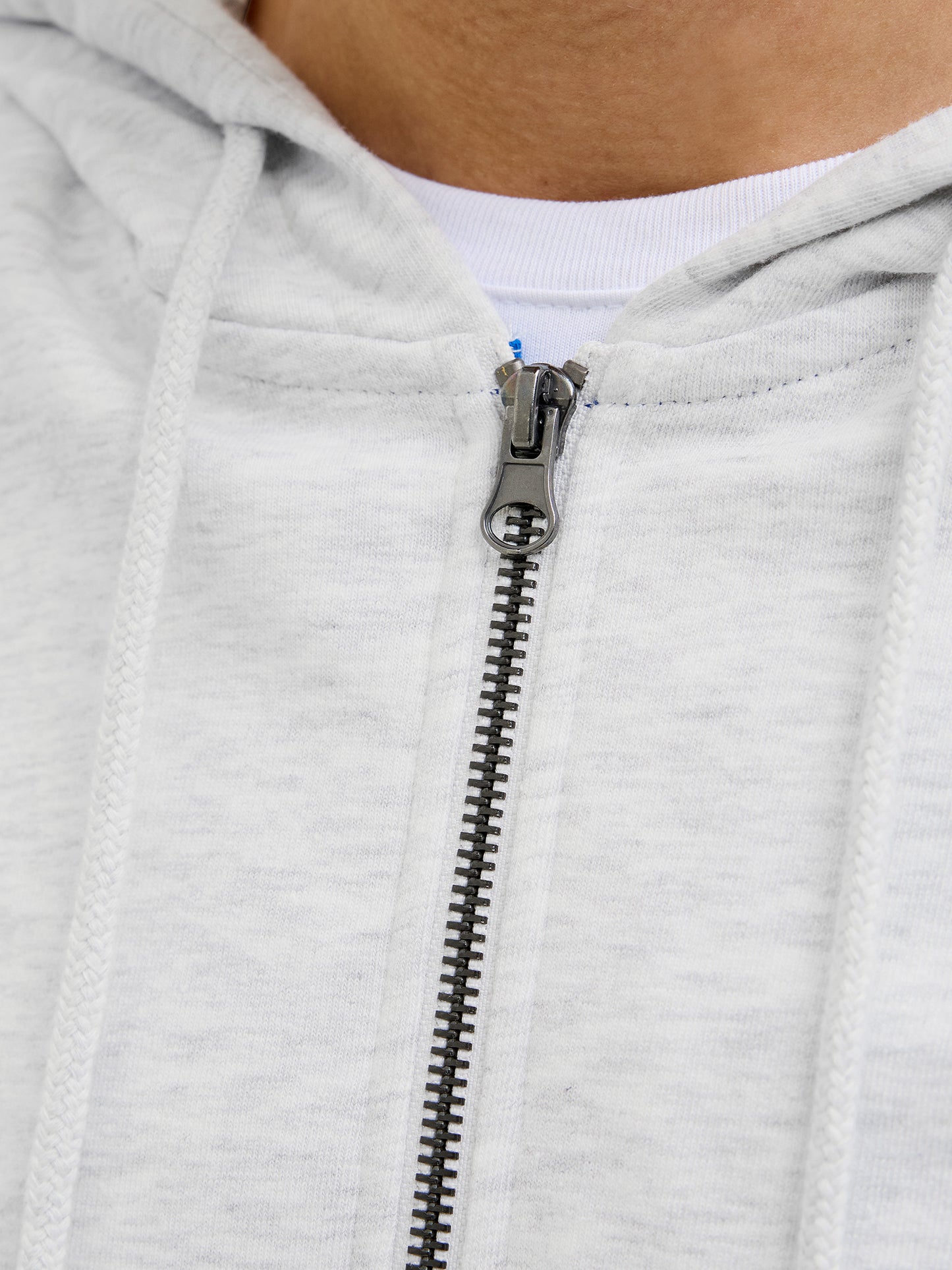 Ανδρική ζακέτα φούτερ μελανζέ JJSIMON SWEAT ZIP HOOD 12269366 | 12269366