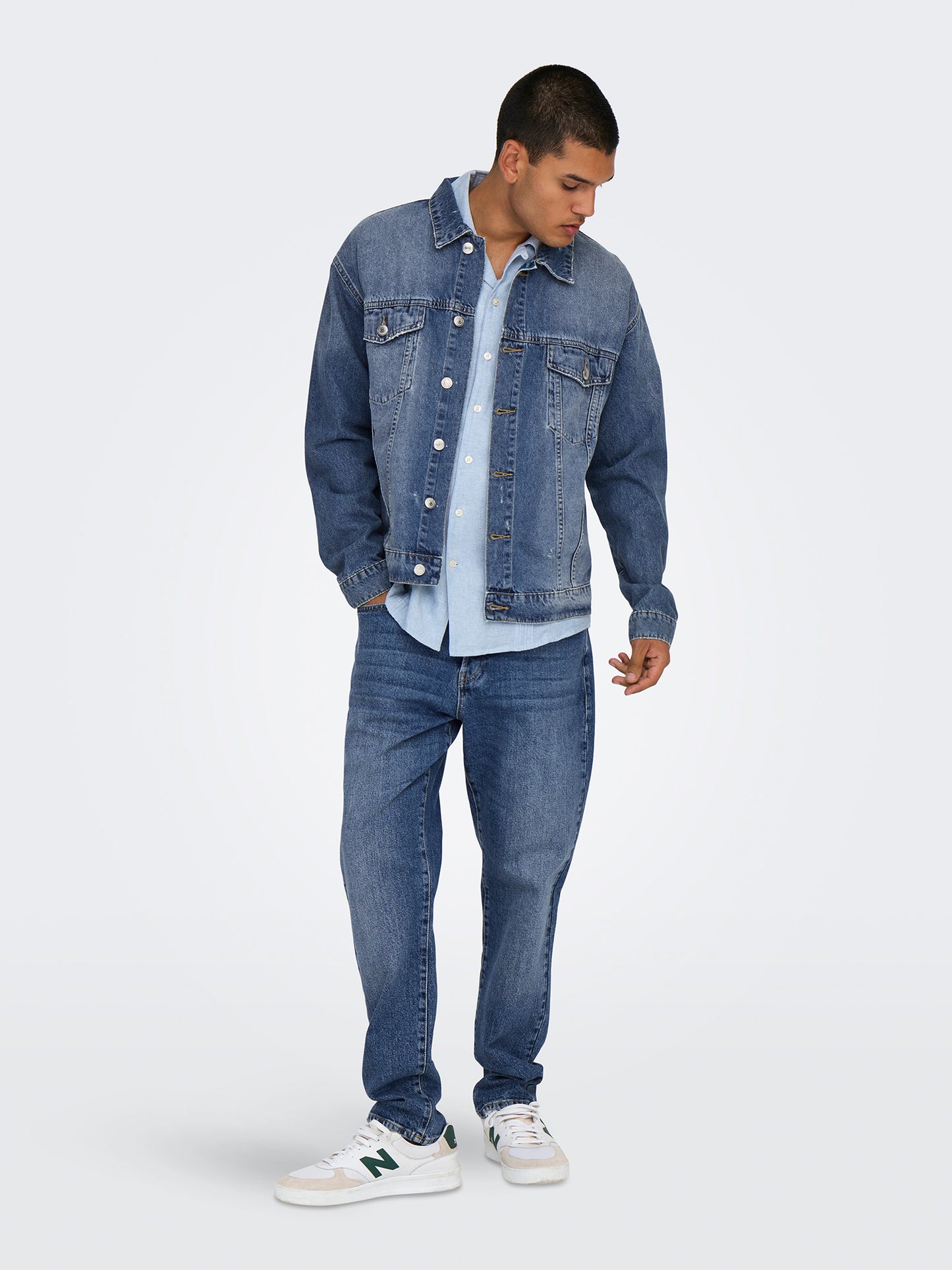 Ανδρικό τζάκετ τζιν ONSJUST BOX TAI DNM JACKET 22031183 | 22031183