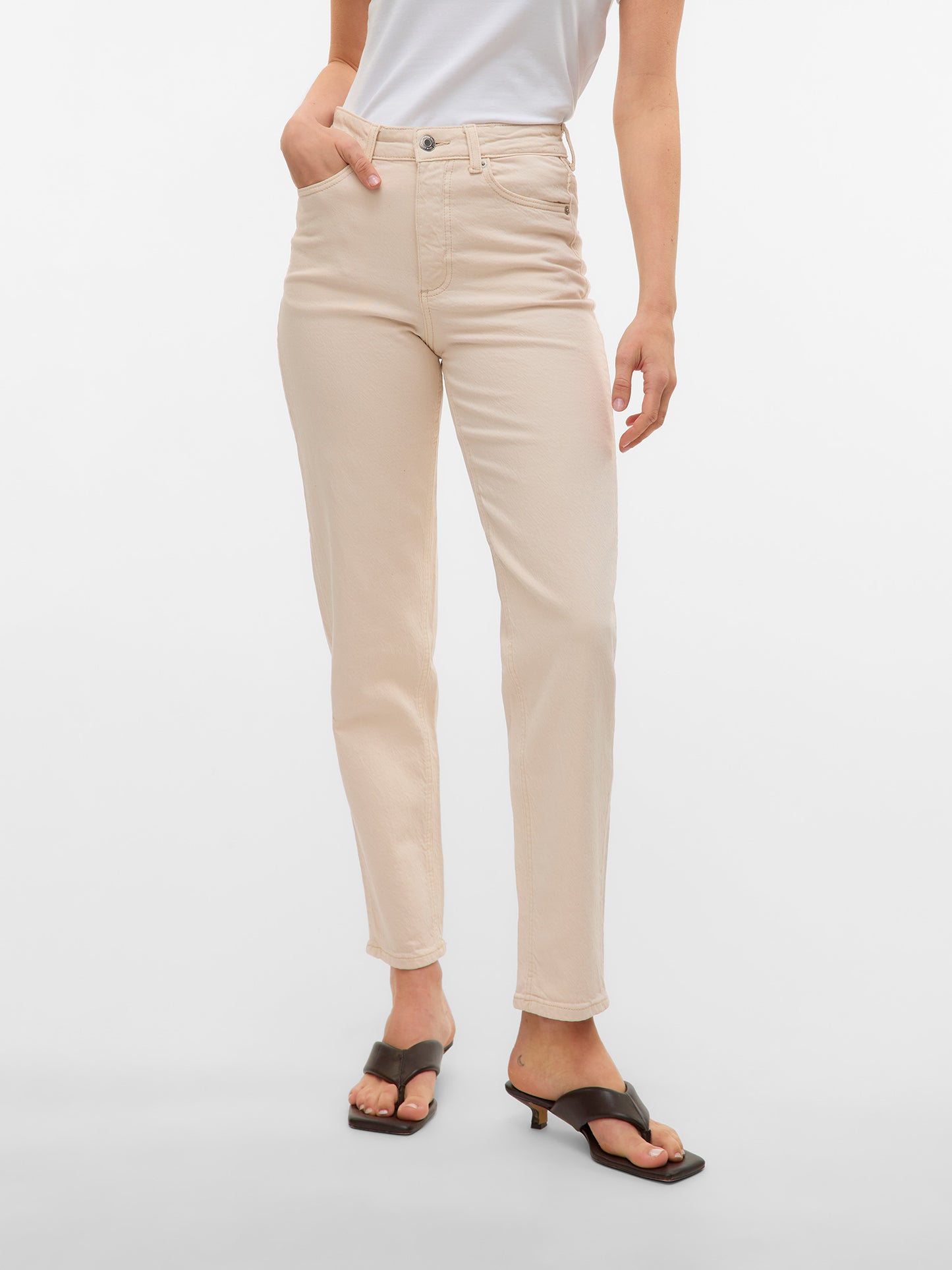 Γυναικείο παντελόνι τζιν VMTESSA HR MOM JEANS 10322643 | 10322643