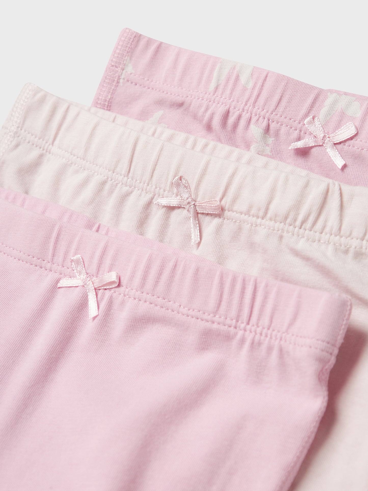 Παιδικά σλιπ 3 τεμ NMFTIGHTS 3P PINK BUTTERFLY NOOS 13232980 | 13232980