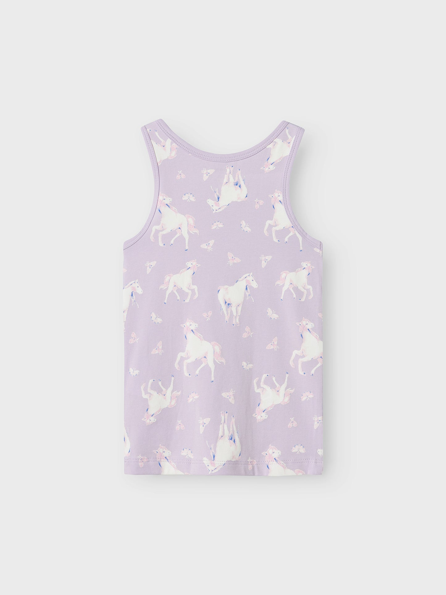 Παιδικά φανελάκια σετ 2 τεμ NMFTANK TOP 2P PASTEL LILAC HORSE NOOS 13232981 | 13232981