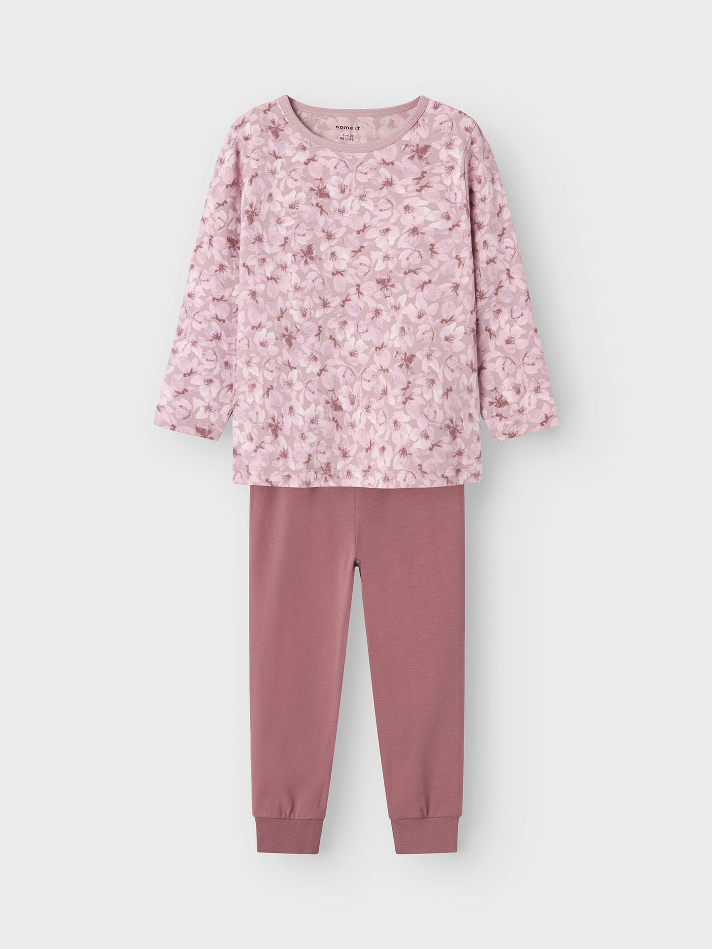 Παιδική πιτζάμα μακό NMFNIGHTSET MAUVE FLOWER NOOS 13237033 | 13237033