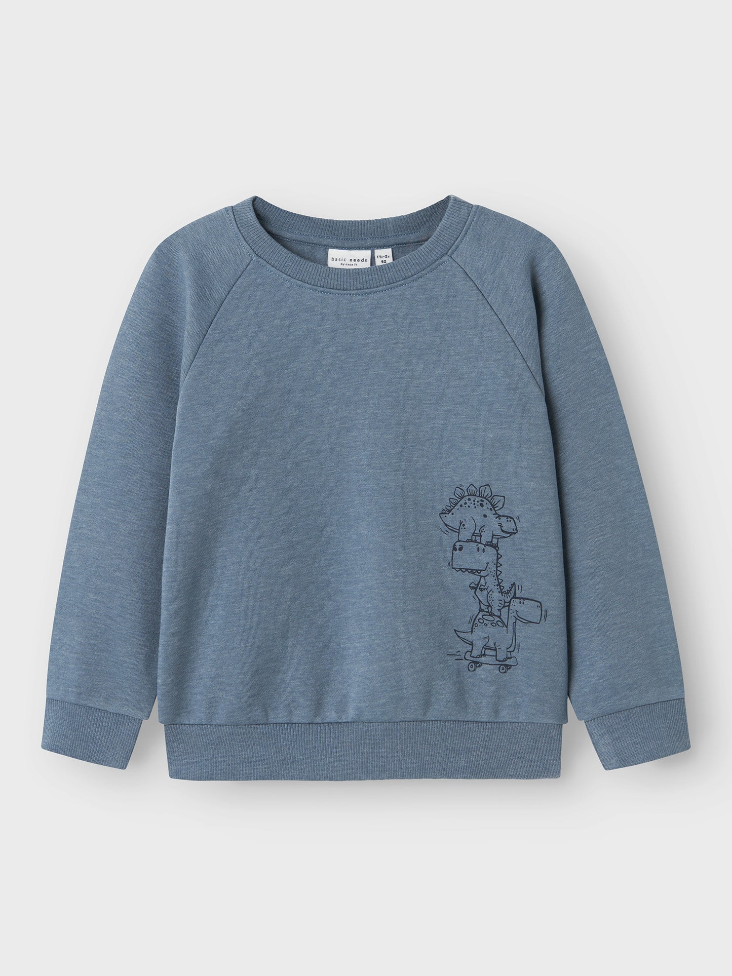 Παιδική μπλούζα φούτερ NMMVION LS NREG SWEAT BRU 13238185 | 13238185