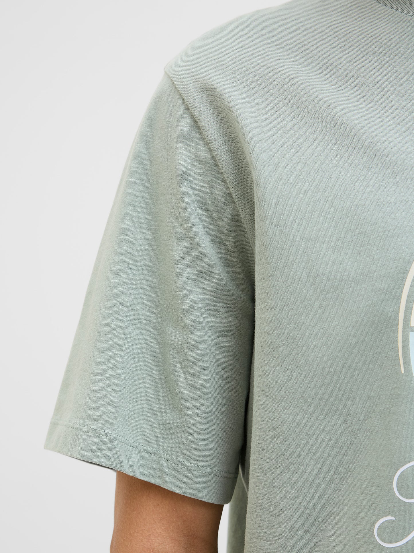 Ανδρικό t-shirt JJPALM TEE SS CREW NECK LN 12269418 | 12269418