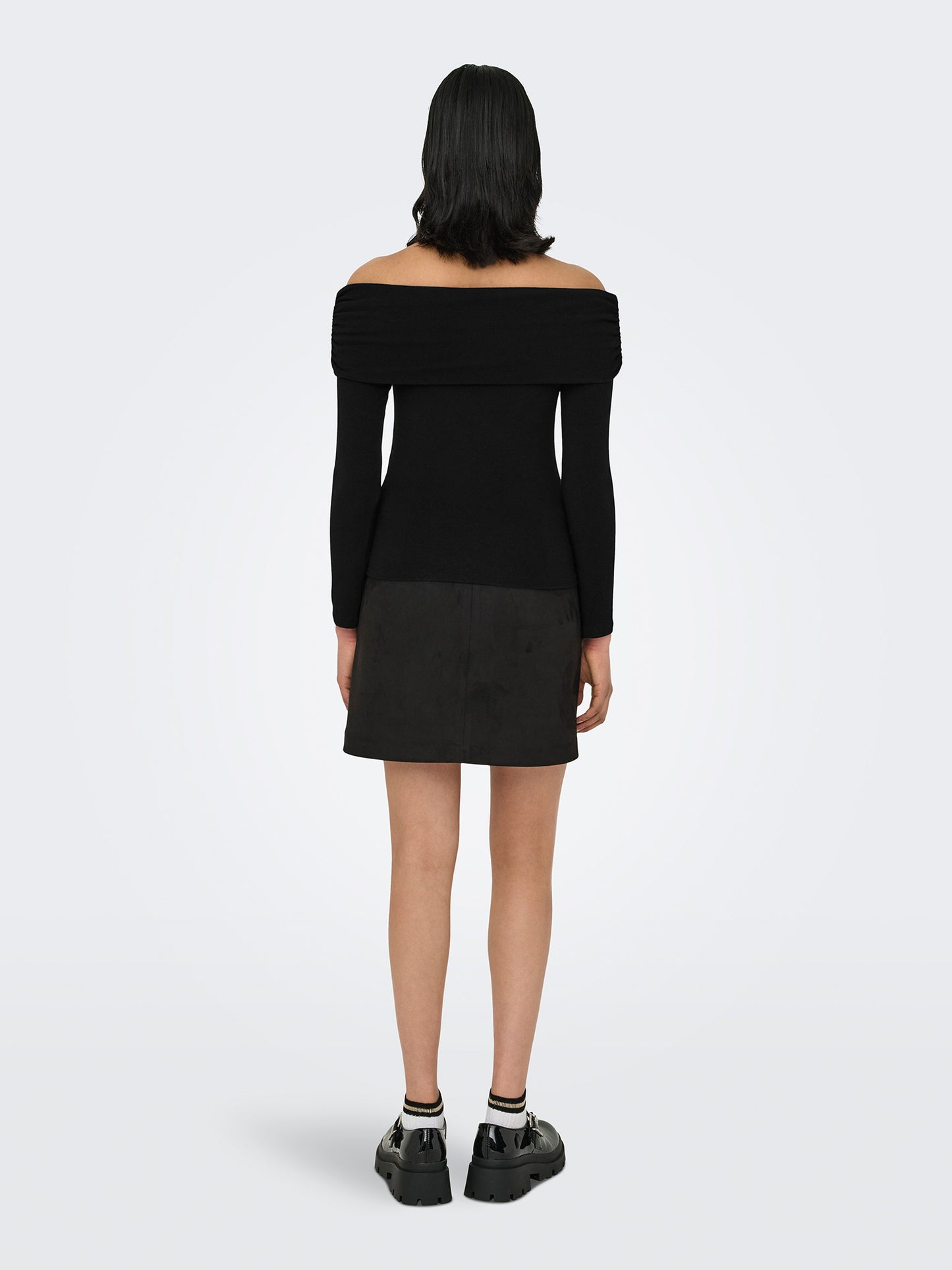 Γυναικεία μπλούζα έξωμη ONLGLAMOUR L/S OFF SHOULDER TOP CC JRS 15339759 | 15339759