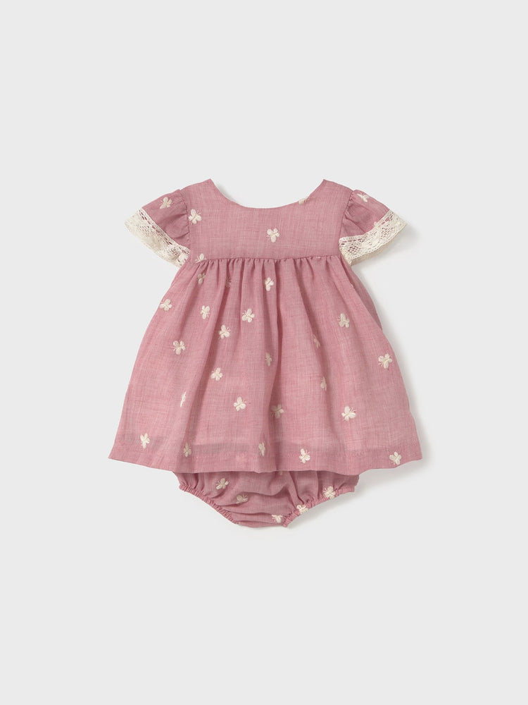 Βρεφικό φόρεμα με βρακάκι 25-01848-014 | 25-01848-014